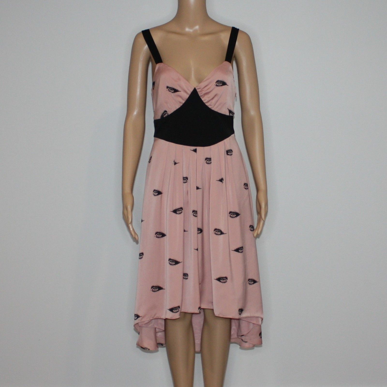 Other Viva Vena! by Vena Cava Pleated Eye Print Dress in size US 6 Size M / US 6-8 / IT 42-44 - 5 Thumbnail