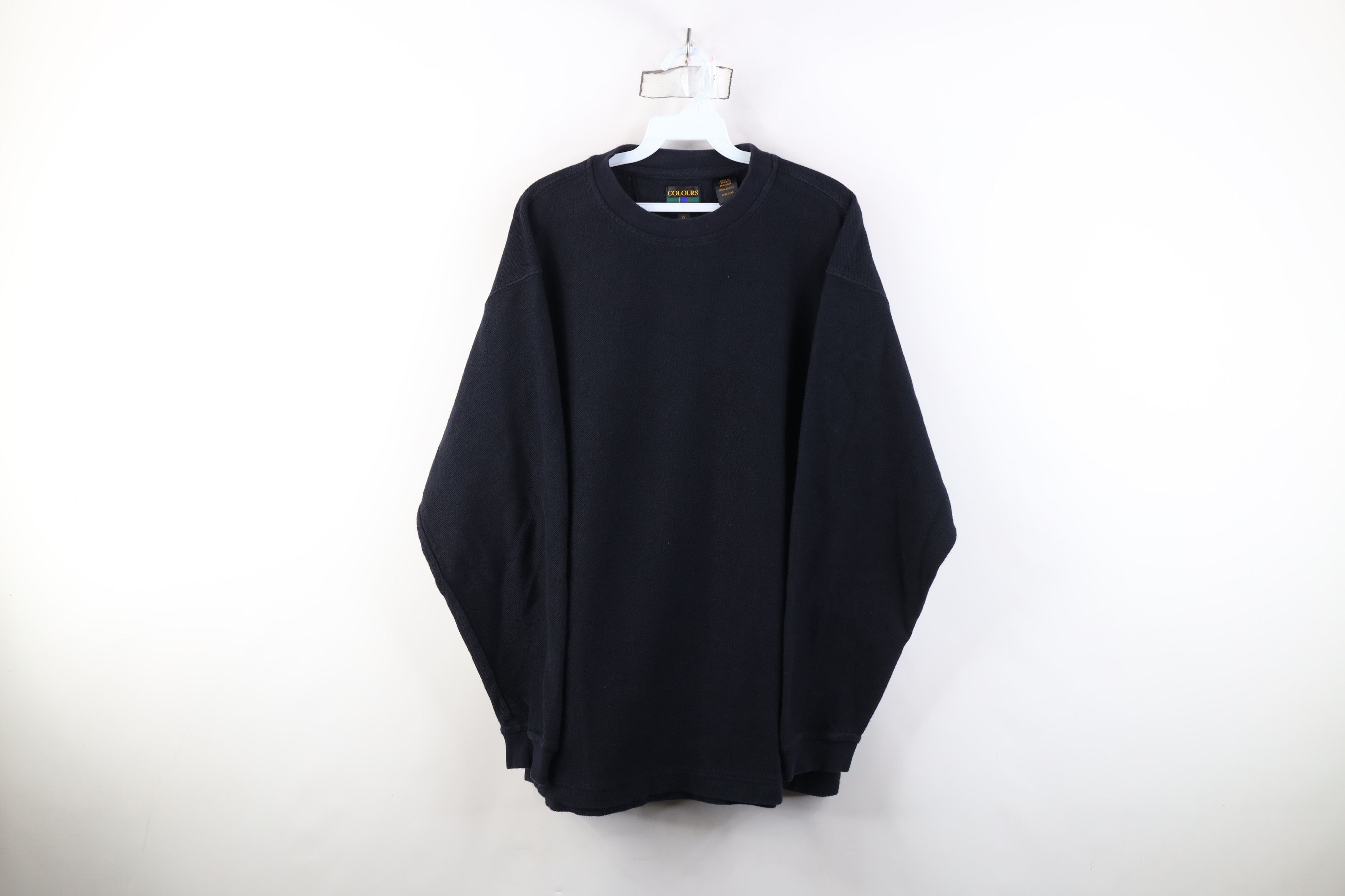 Vintage Vintage 90s Streetwear Waffle Knit Long Sleeve T-Shirt Size US XL / EU 56 / 4 - 1 Thumbnail