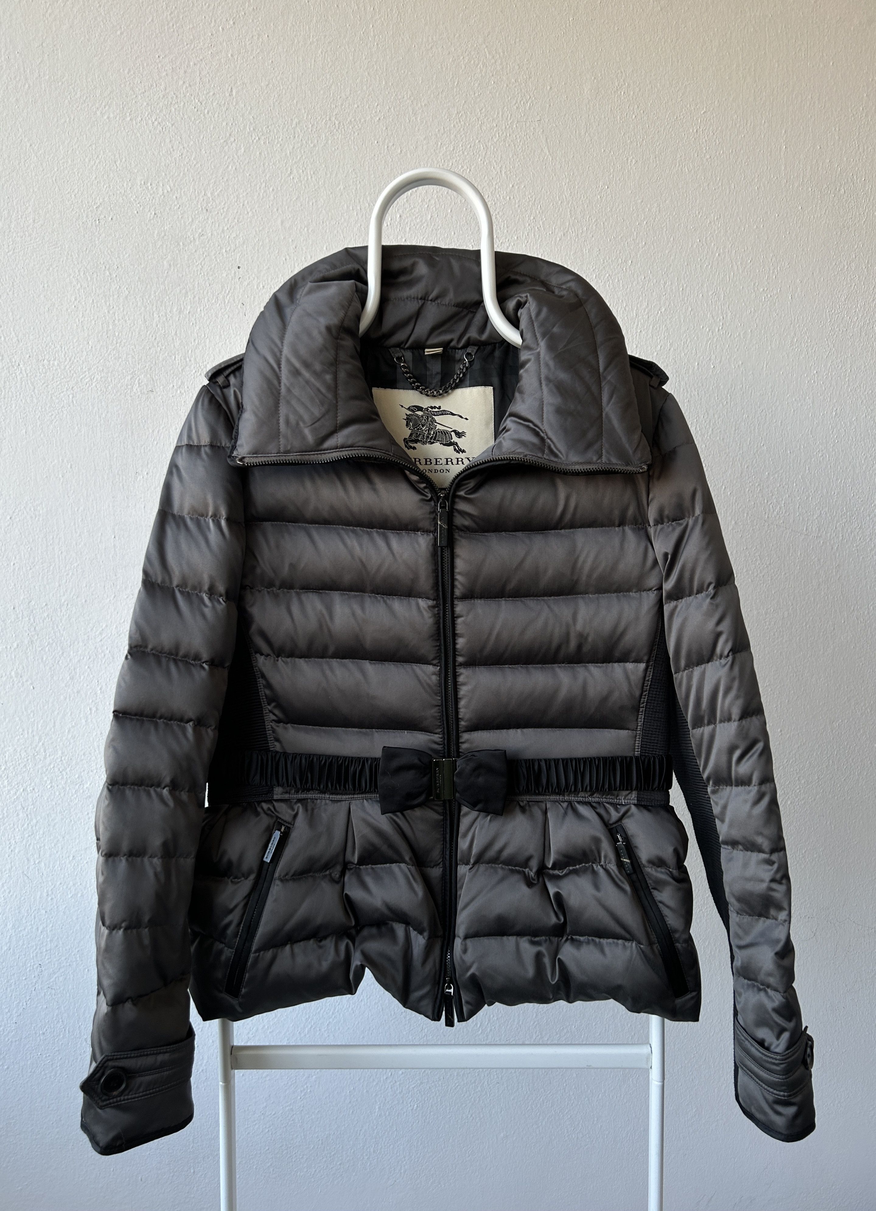Burberry Burberry belted short puffer jacket Size L / US 10 / IT 46 - 3 Thumbnail