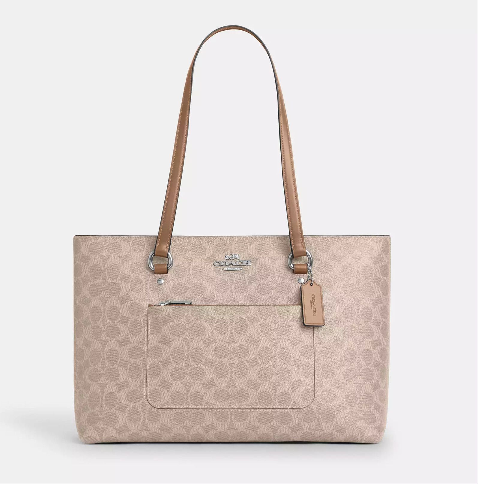 Coach Station Tote Bag In Signature Canvas CCD69 Size ONE SIZE - 7 Thumbnail