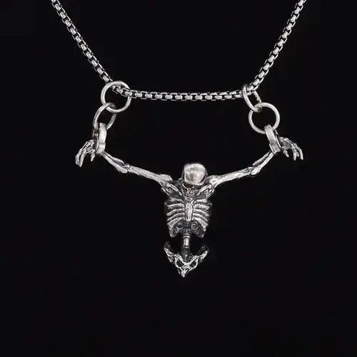 Jewelry Akimoto x Azumi Half Body Skull Pendant Necklace Size ONE SIZE - 2 Thumbnail