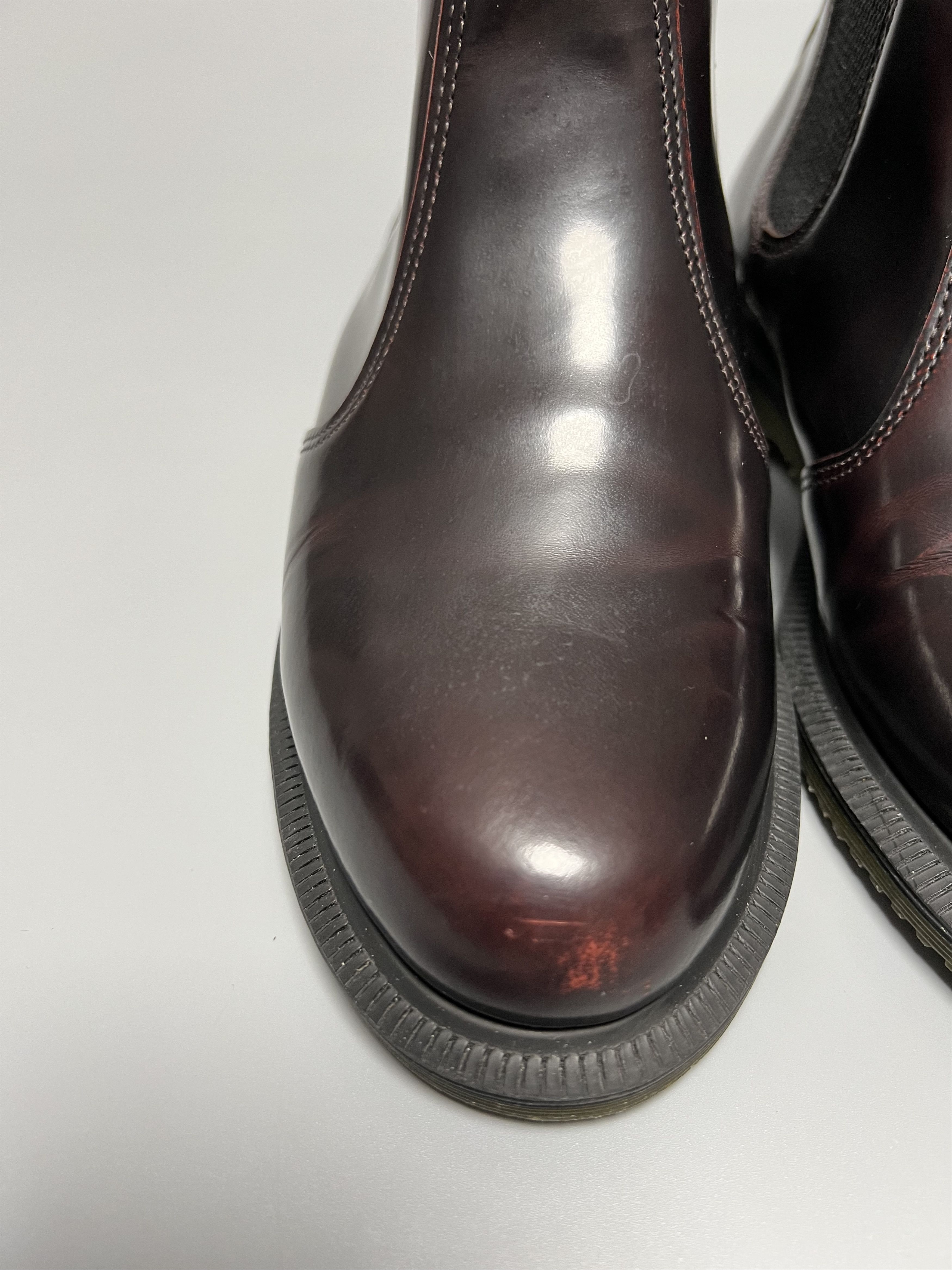 Dr. Martens Dr. Martens Flora Women's Cherry Red Chelsea Boots Shoes Size US 6 / IT 36 - 5 Thumbnail