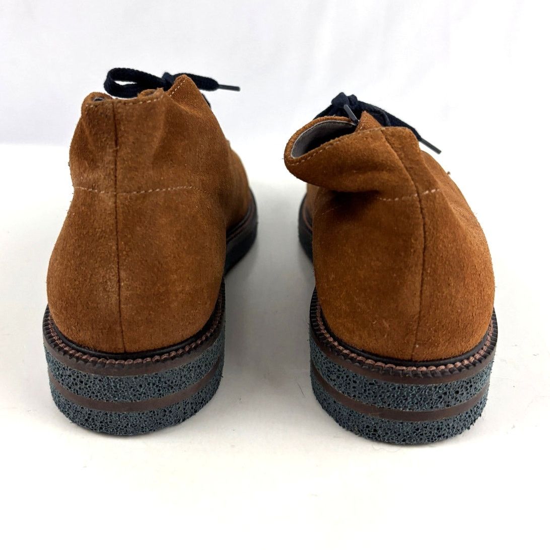 Donald Pliner Donald J. Pliner Levi Chukka Boots Calf Suede Cognac 8 M Size US 8 / EU 41 - 3 Thumbnail