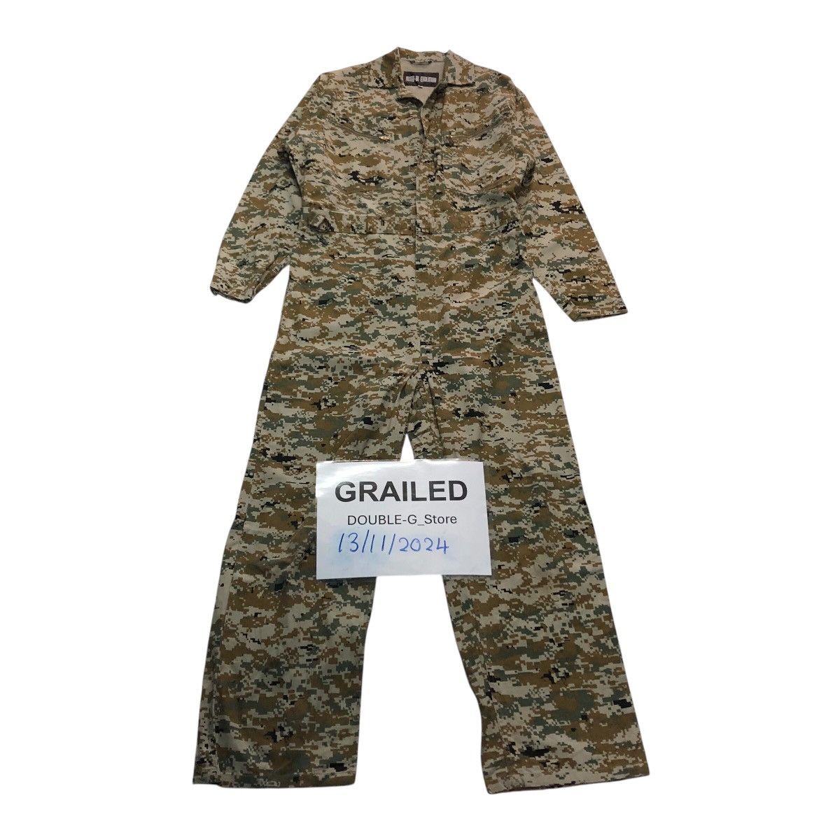 Camouflage Military Design Jumper Coverall Auto Bi Evolutio