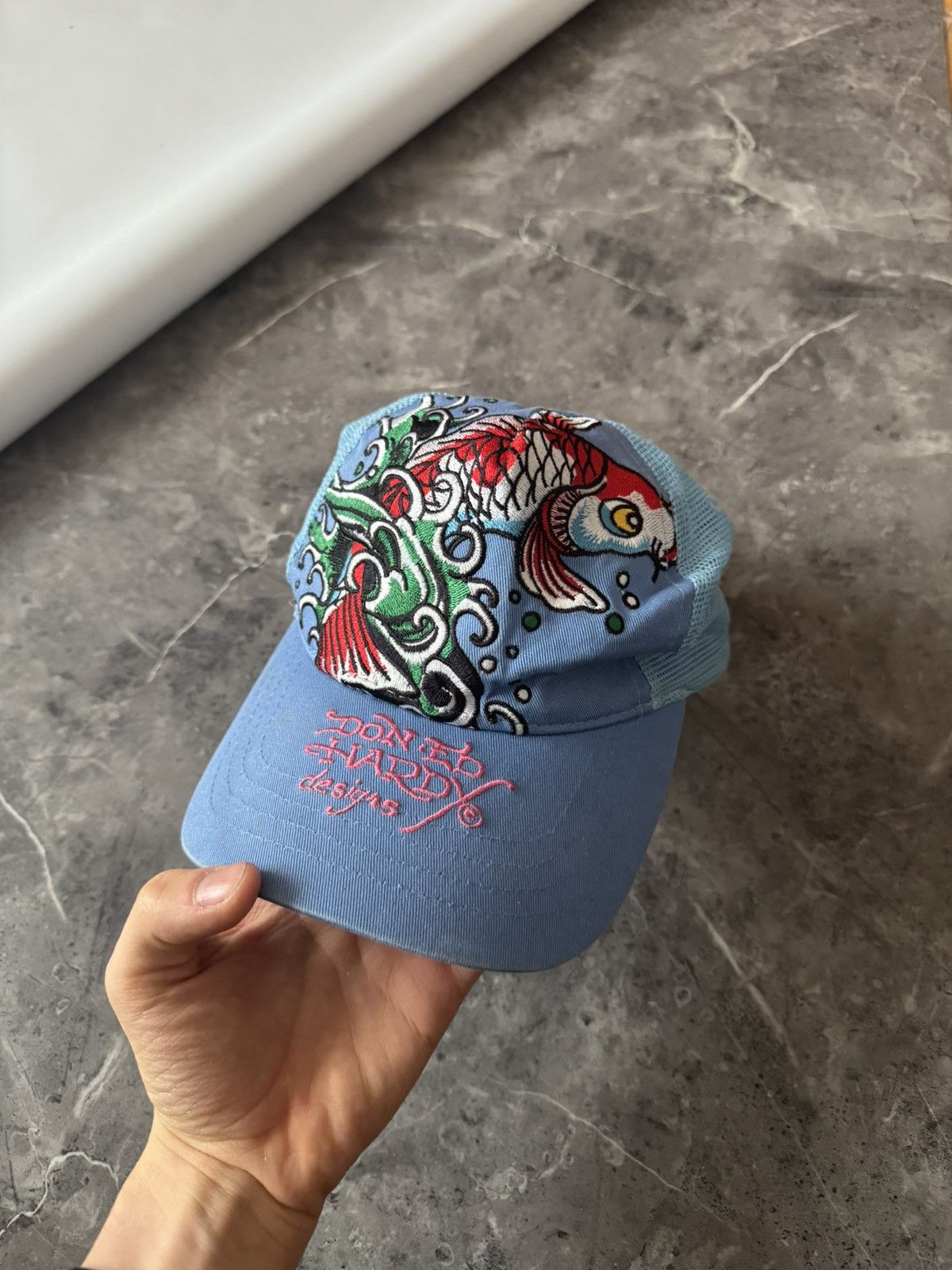 Ed Hardy Ed Hardy Cap SWAG Opium Y2k Avant Garde Size ONE SIZE - 1 Thumbnail