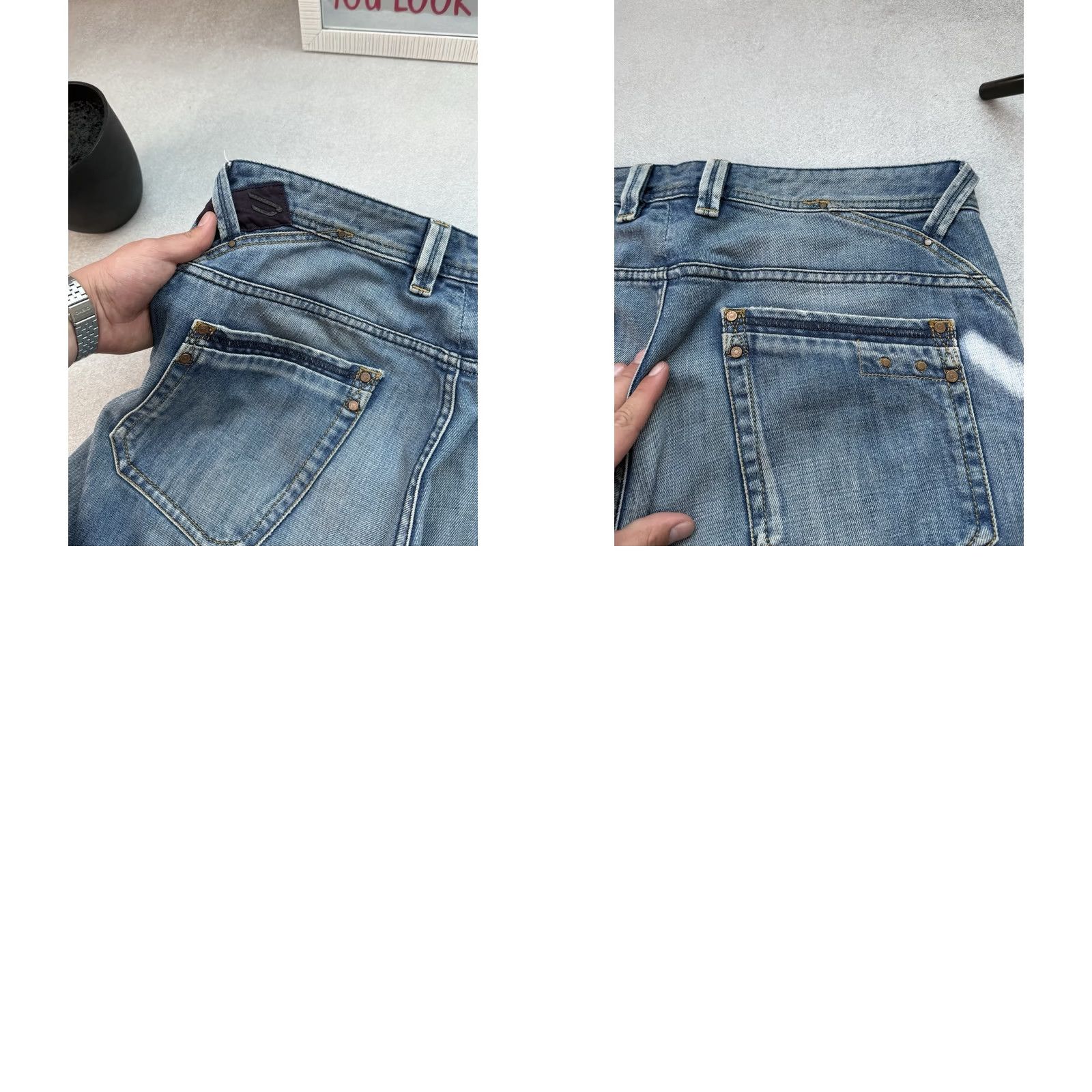 Diesel VINTAGE Diesel Jeans Bucky Herren Denim Jeans Blue Regular 36in Inseam 36 USA 90s Mens Jeans Size US 36 / EU 52 - 9 Thumbnail