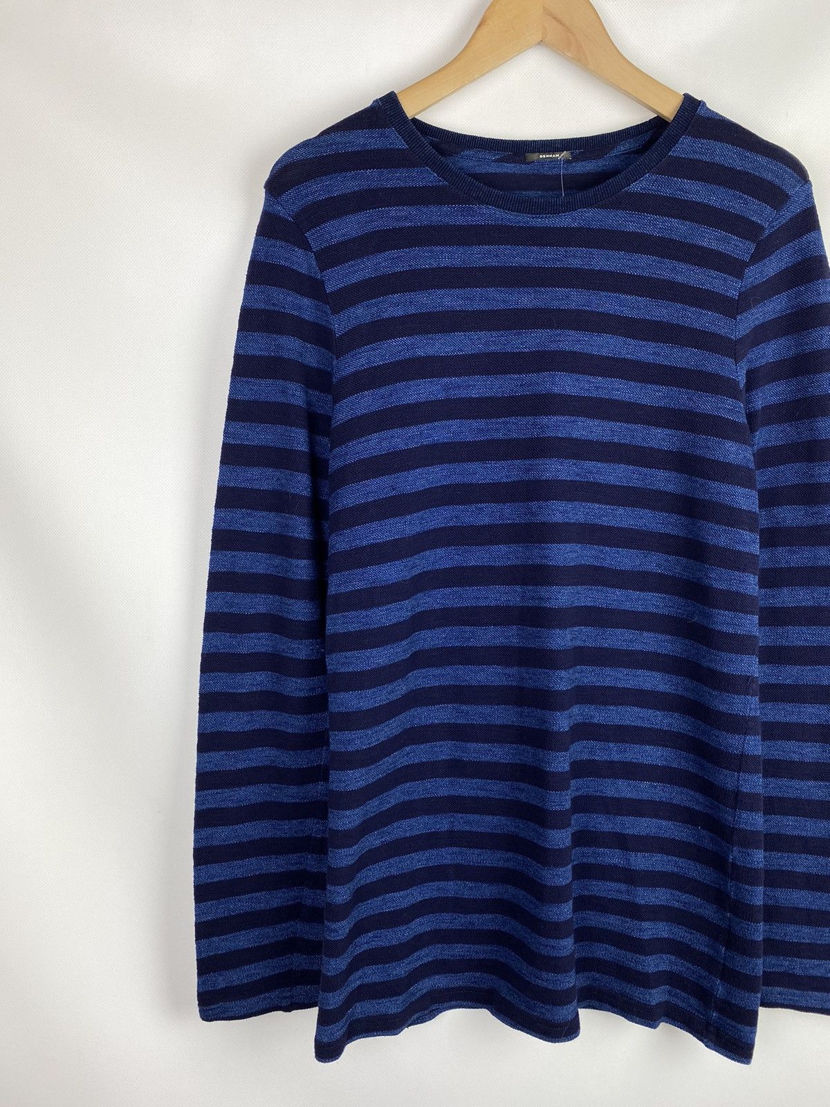 DENHAM × Japanese Brand Denham men’s striped sweatshirt pullover size S Size US S / EU 44-46 / 1 - 2 Thumbnail
