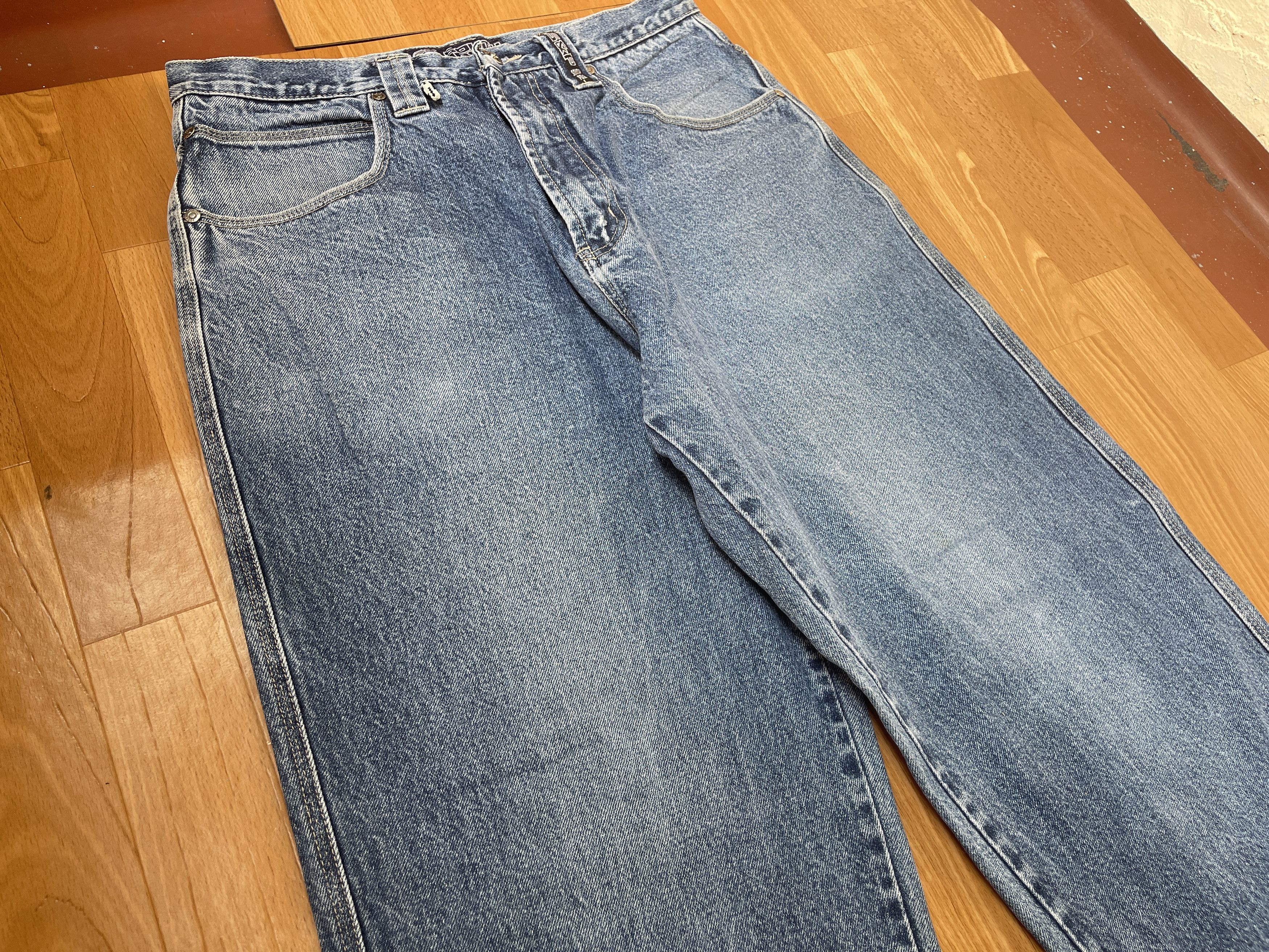 Southpole Southpole jeans, baggy vintage South Pole 90s hip hop Y2K 34 Size US 34 / EU 50 - 10 Thumbnail