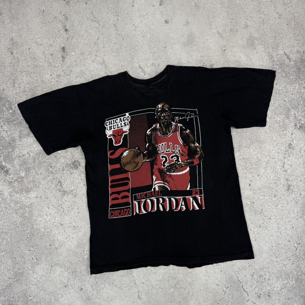 NBA Vintage 90s Chicago Bulls NBA Michael Jordan T Shirt Tee Size US XXL / EU 58 / 5 - 2 Thumbnail