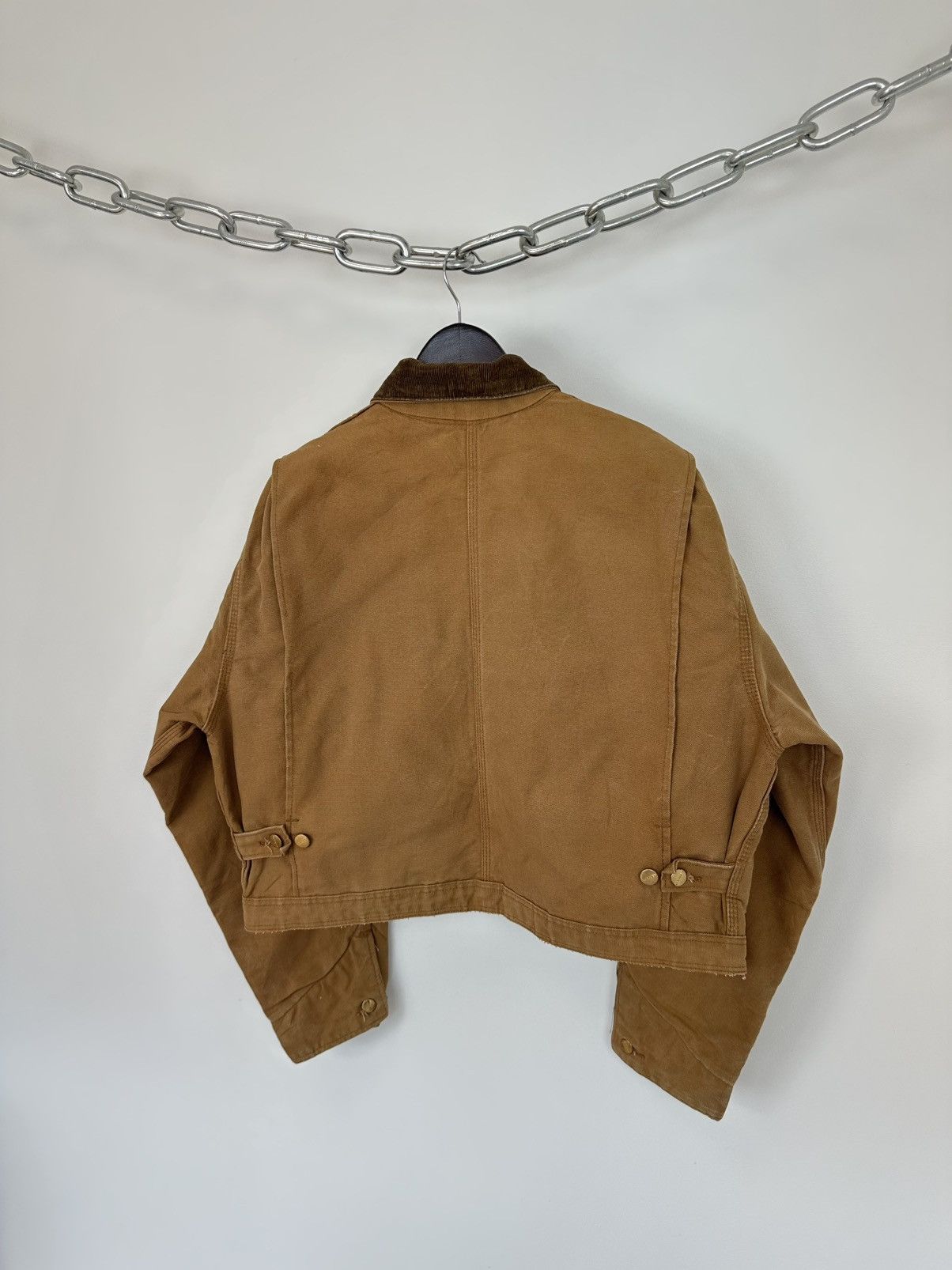 Carhartt Vintage 70s Carhartt USA Cropped Boxy Baggy Detroit Jacket Size US M / EU 48-50 / 2 - 13 Thumbnail