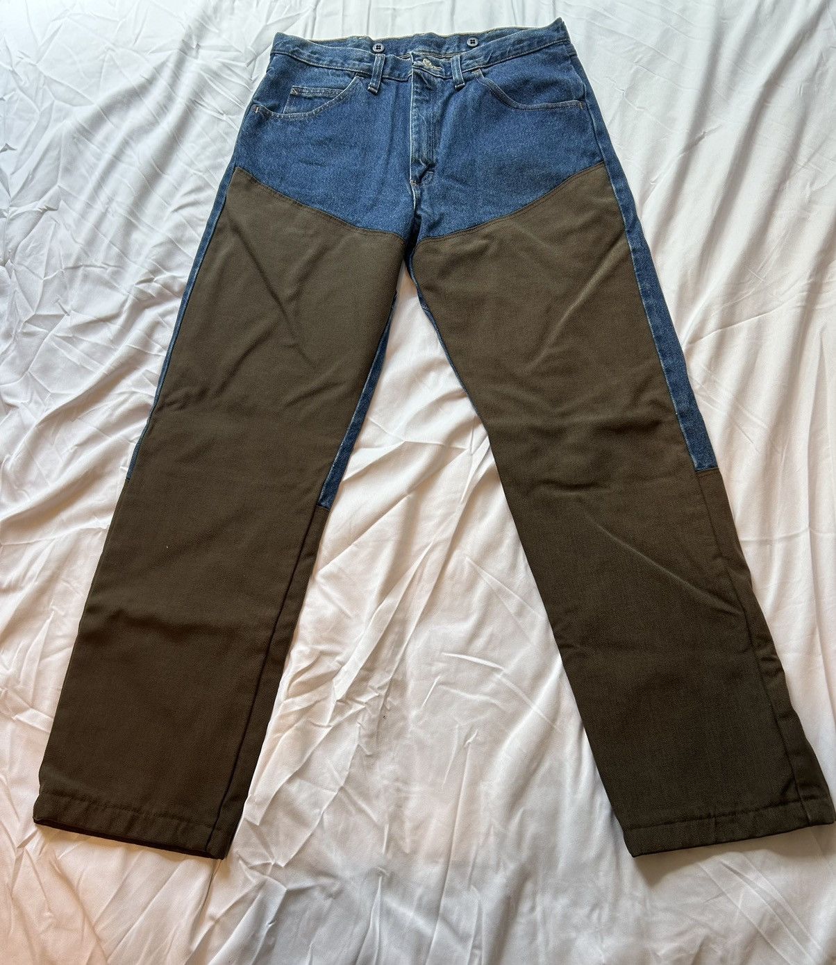 Wrangler Wrangler Pants Men's Hunting Jeans Rugged Wear Denim Size US 34 / EU 50 - 1 Thumbnail