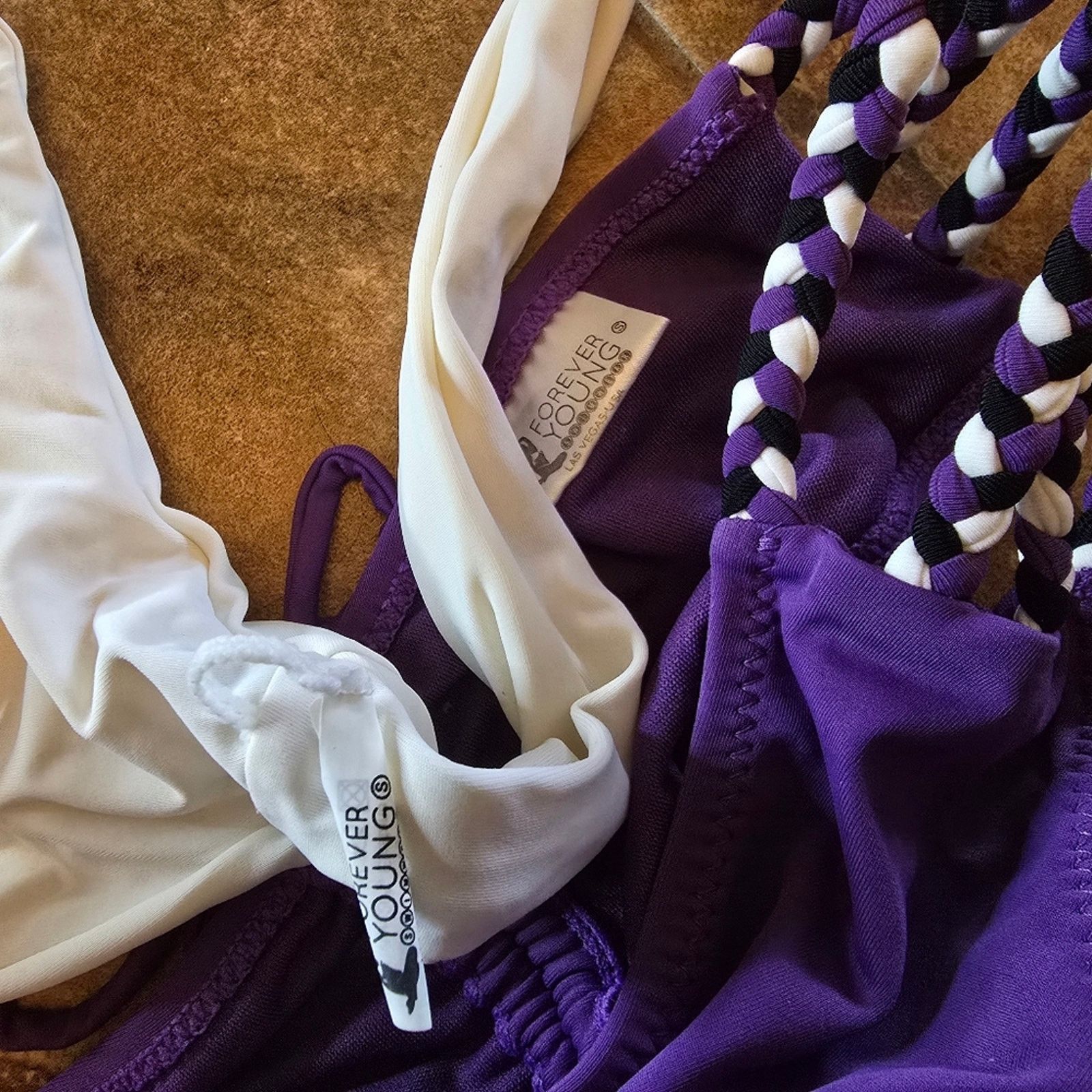 Other White Purple | FYS | CoralCoast×Kingston Bikini Set Size ONE SIZE - 5 Thumbnail