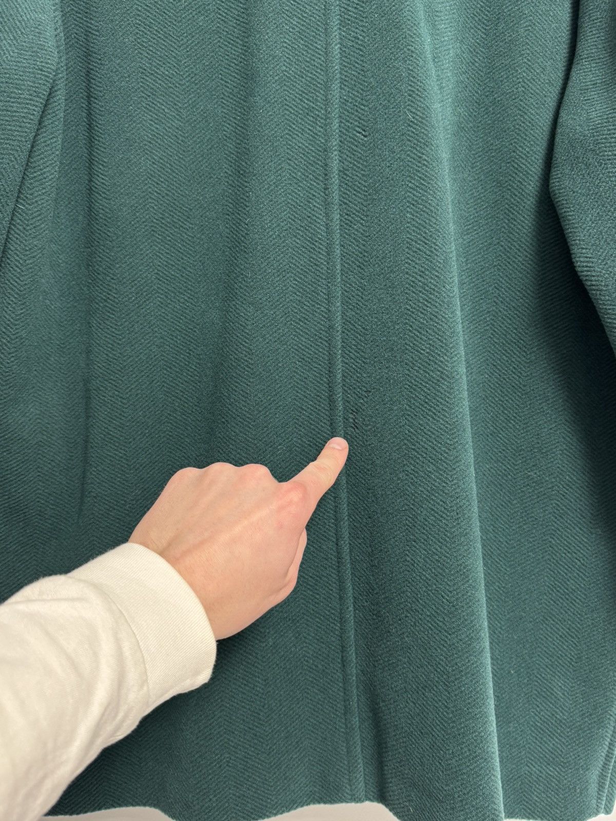 Versace Versace Coat Men’s Green Wool Luxury Coats Size US L / EU 52-54 / 3 - 23 Thumbnail