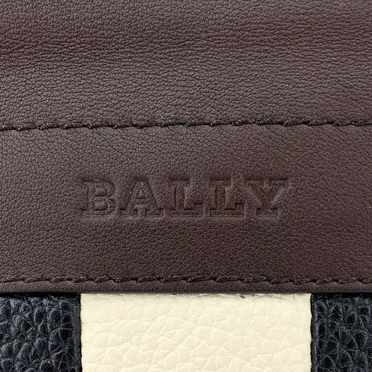 Bally Bally Brown Leather Crossbody Bag With Striped Design & Zipp Size ONE SIZE - 6 Thumbnail