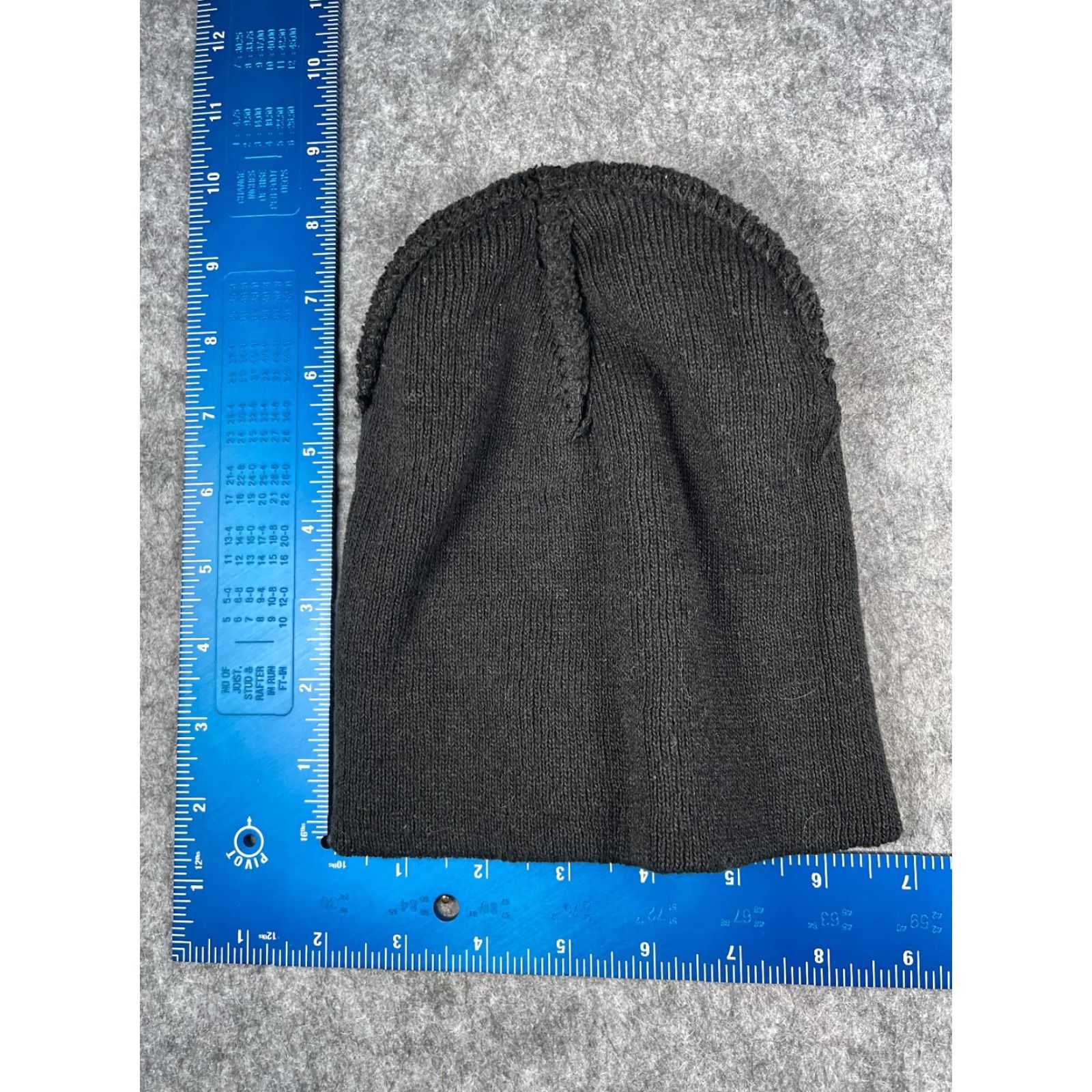 Vintage Doctors Without Borders Beanie Adult One Size Black Knit Acrylic Patch Hat Size ONE SIZE - 6 Thumbnail