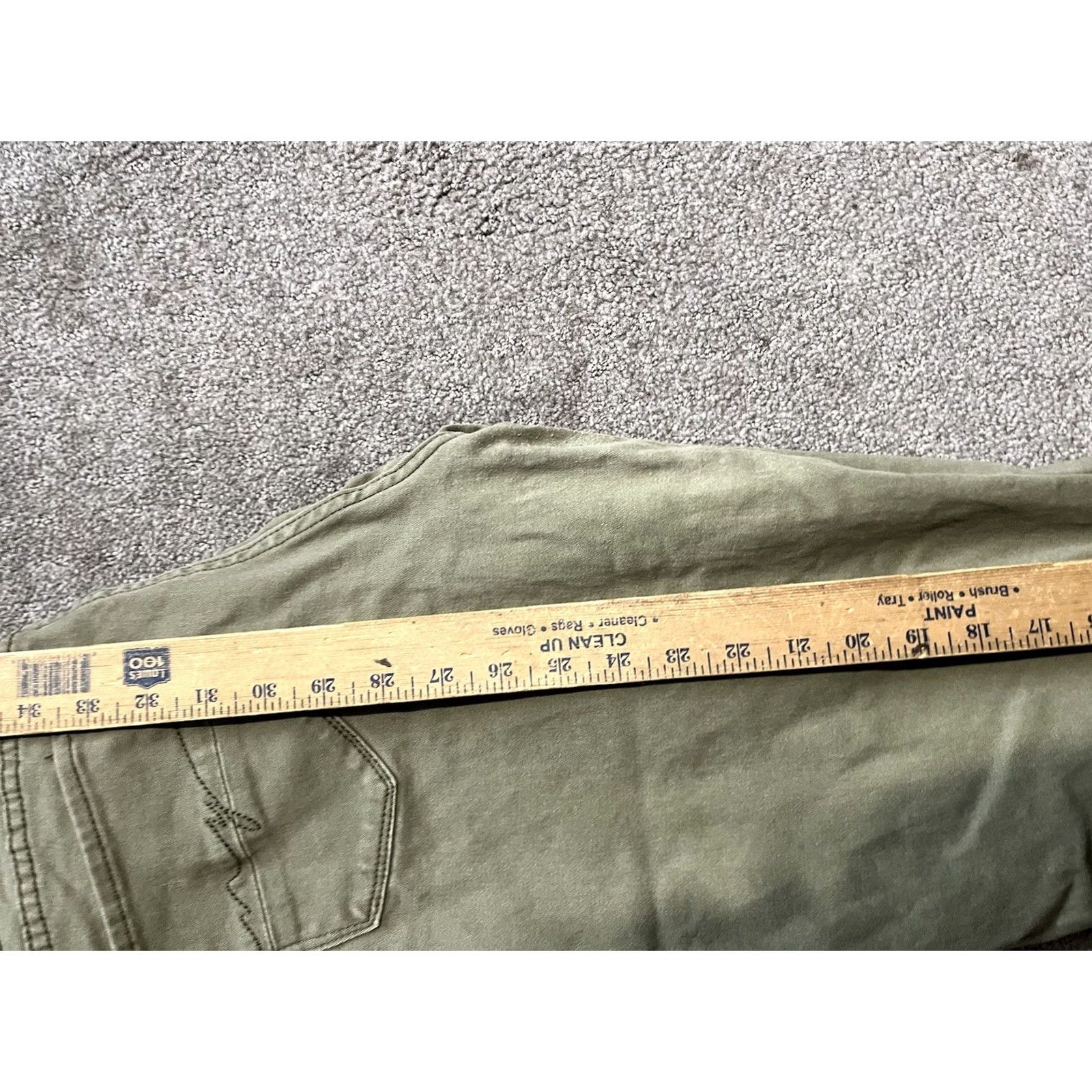 Vintage VINTAGE NYC New York & Company Women’s Soho Ankle Legging Jeans Sz 12 Green Denim 5-Pocket Style Ankle Womens Size 34" / US 12 / IT 48 - 6 Thumbnail
