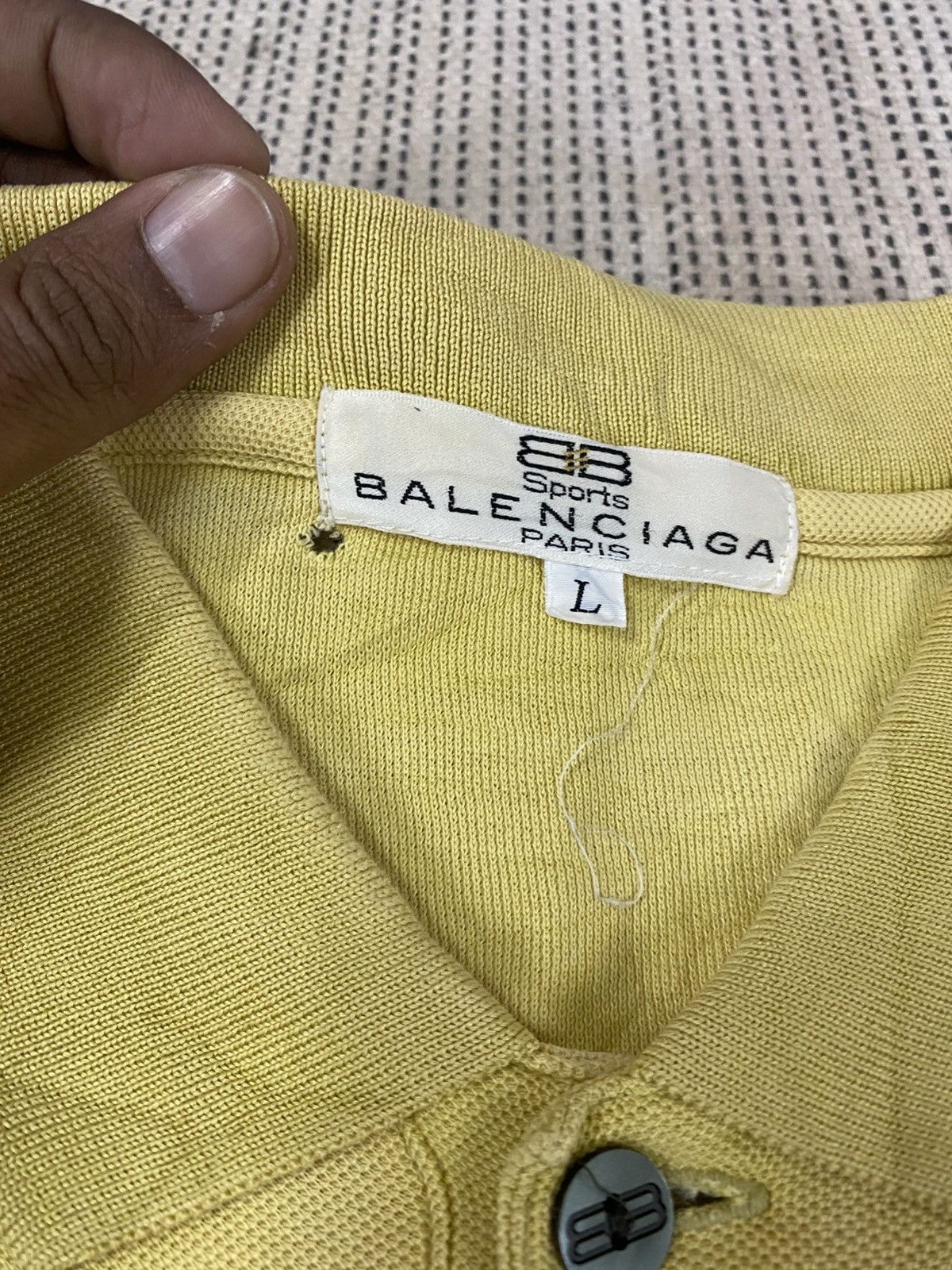Balenciaga Balenciaga Paris Polo Shirt Clean Archive Style Size US L / EU 52-54 / 3 - 4 Thumbnail