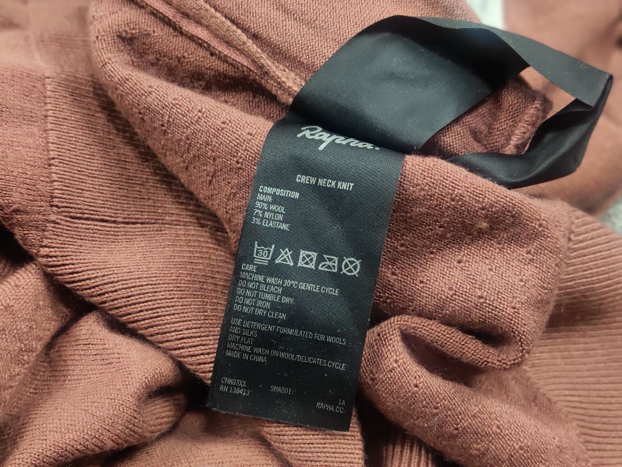 Rapha Rapha Casual Wool Crew Neck Knit Jumper Sweater Cycling Zip Size US XL / EU 56 / 4 - 18 Thumbnail