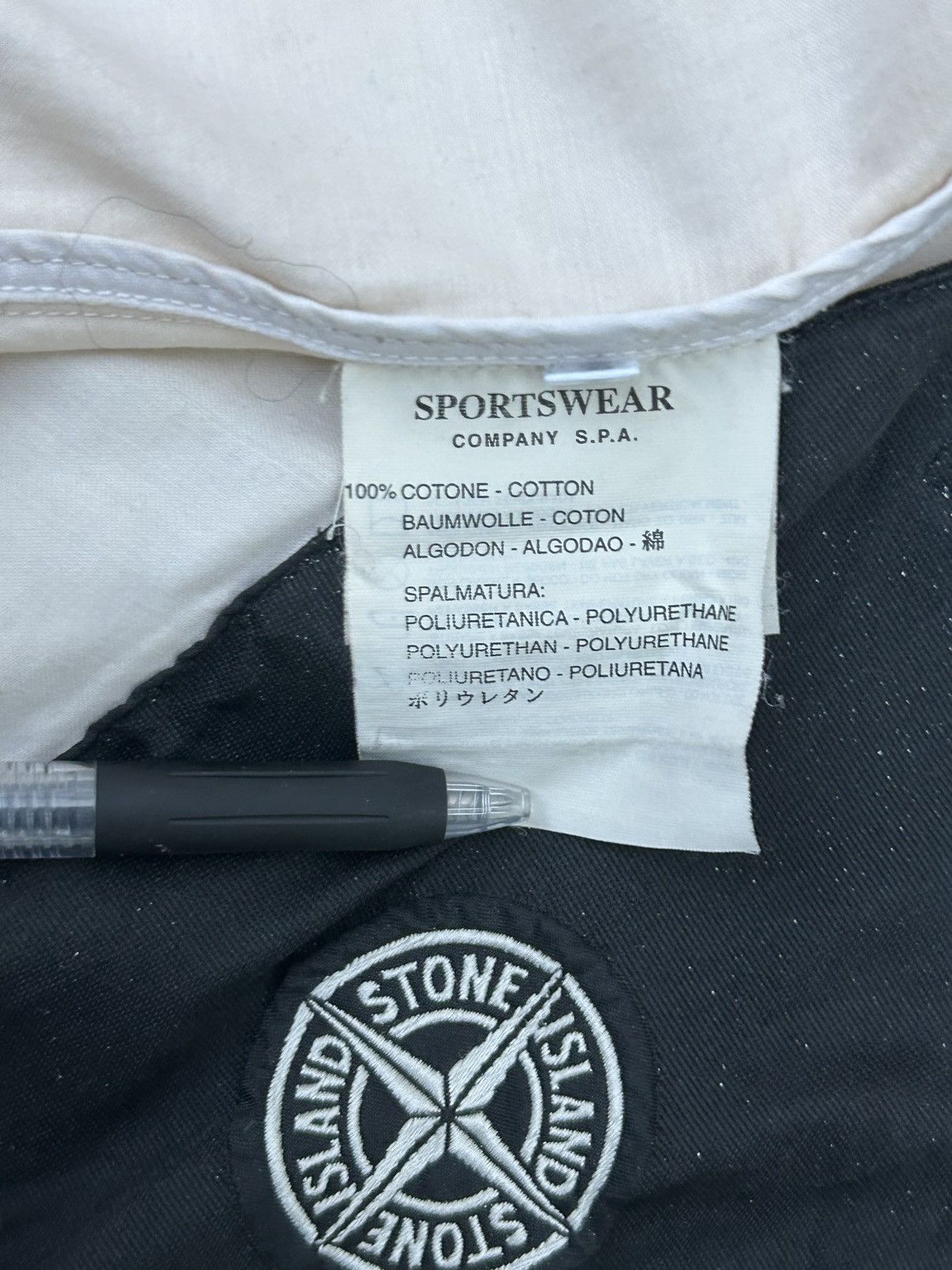 Stone Island Stone island SS1995 Raso Gommato White Multi Pocket Jacket Size US M / EU 48-50 / 2 - 18 Thumbnail