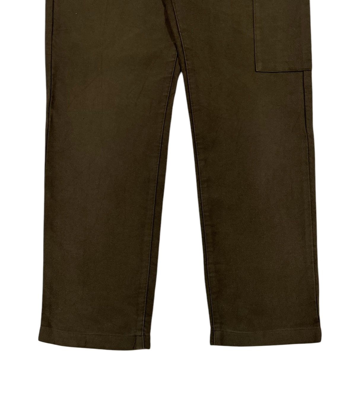 Vintage × Yohji Yamamoto Vtg🔥A.A.R Yohji Yamamoto Single Cargo Pocket Moleskin Pant Size US 30 / EU 46 - 5 Thumbnail