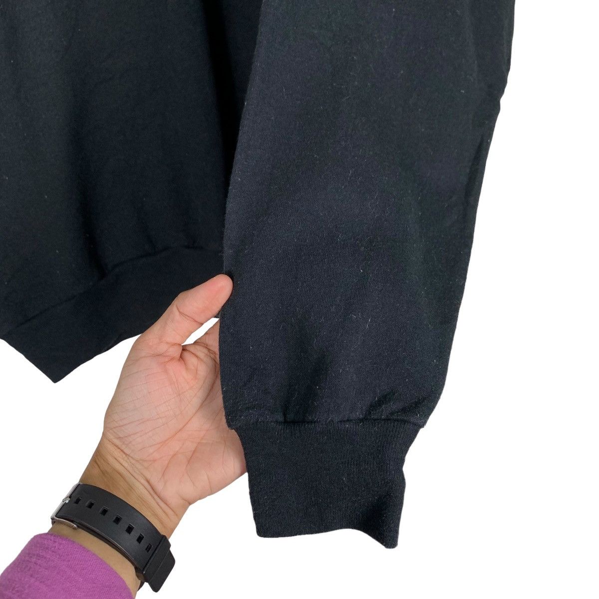 Hanes EXPERIENCE Keep it Real Life Big Logo Sweatshirts #0742-C34 Size US M / EU 48-50 / 2 - 11 Thumbnail
