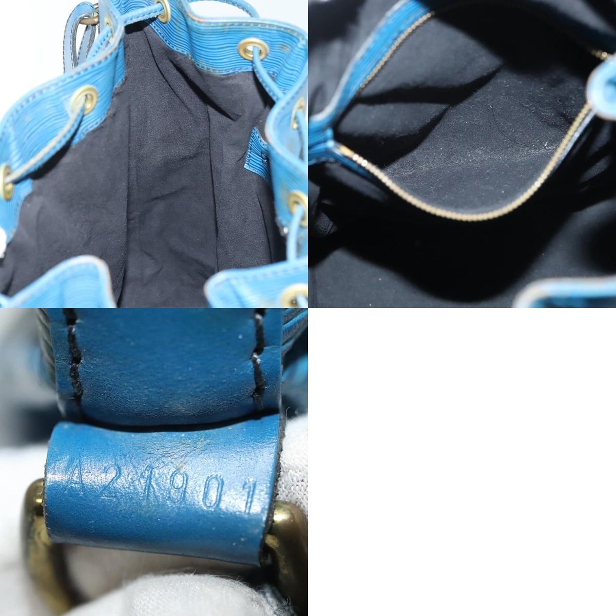Louis Vuitton LOUIS VUITTON Epi Noe Shoulder Bag Toledo Blue M44005 Size ONE SIZE - 12 Thumbnail