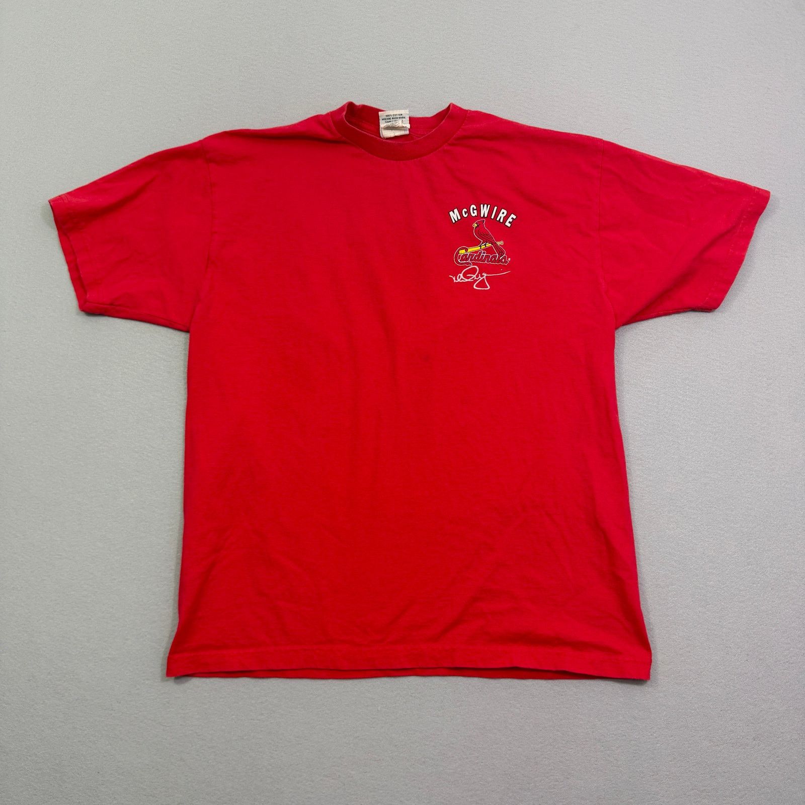 Vintage Vintage 1999 Mark McGuire St. Louis Cardinals Shirt Men's XL Size US XL / EU 56 / 4 - 1 Thumbnail