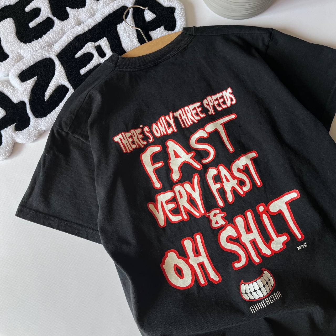 Band Tees × Vintage Vintage Merch 2005 t shirt Grinfactor Racing Size US M / EU 48-50 / 2 - 3 Thumbnail