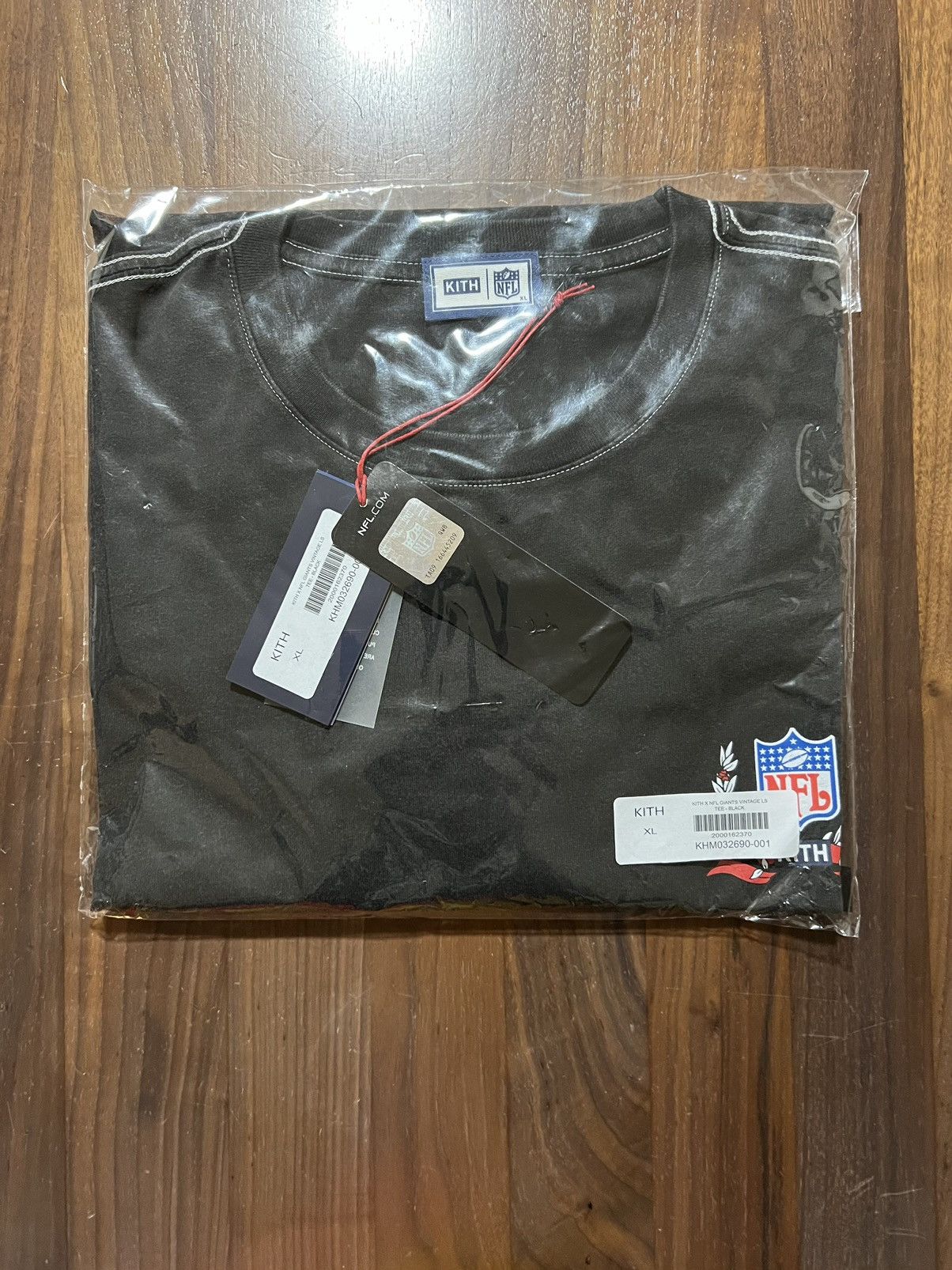 Kith × NFL Kith & '47 for the NFL: Giants Vintage Long Sleeve Tee XL Size US XL / EU 56 / 4 - 6 Thumbnail