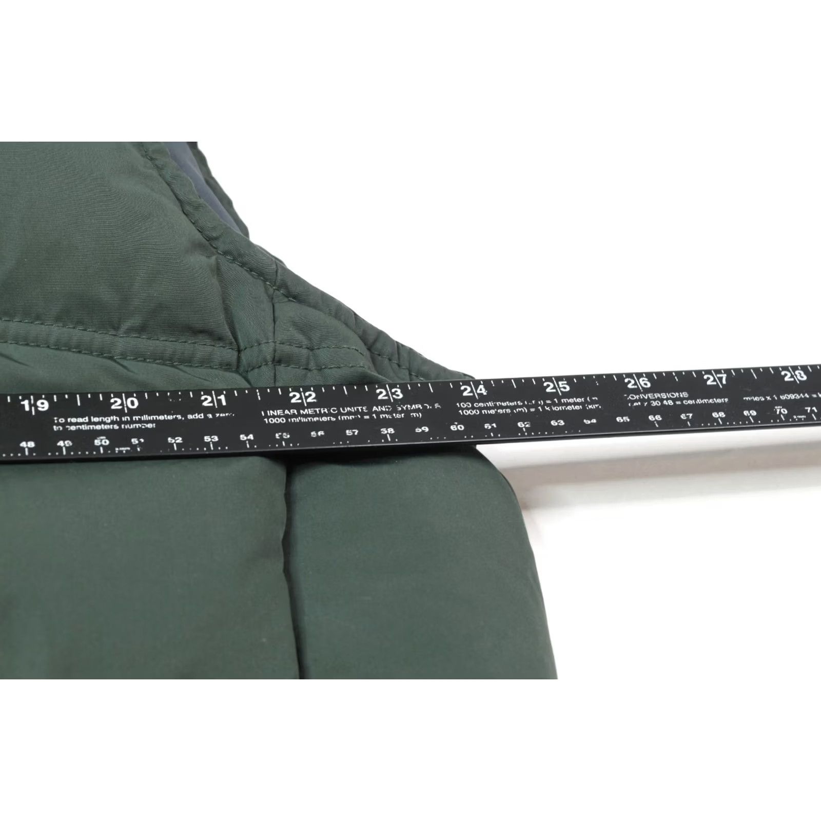 Banana Republic VINTAGE Banana Republic Down Puffer Vest Mens XL Green Full-Zip Sleeveless Insulated Size US XL / EU 56 / 4 - 7 Thumbnail