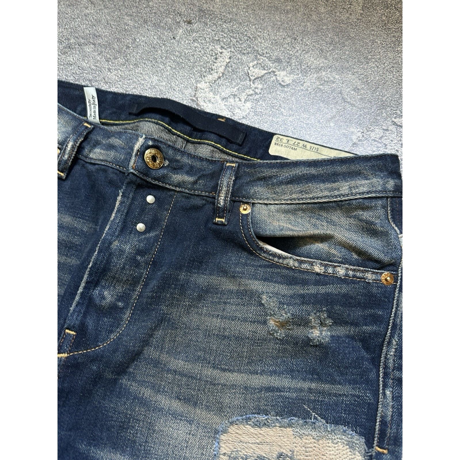 Diesel Diesel Women’s Wash Distressed StyleBoyfriend Denim Pants Size 27" / US 4 / IT 40 - 10 Thumbnail