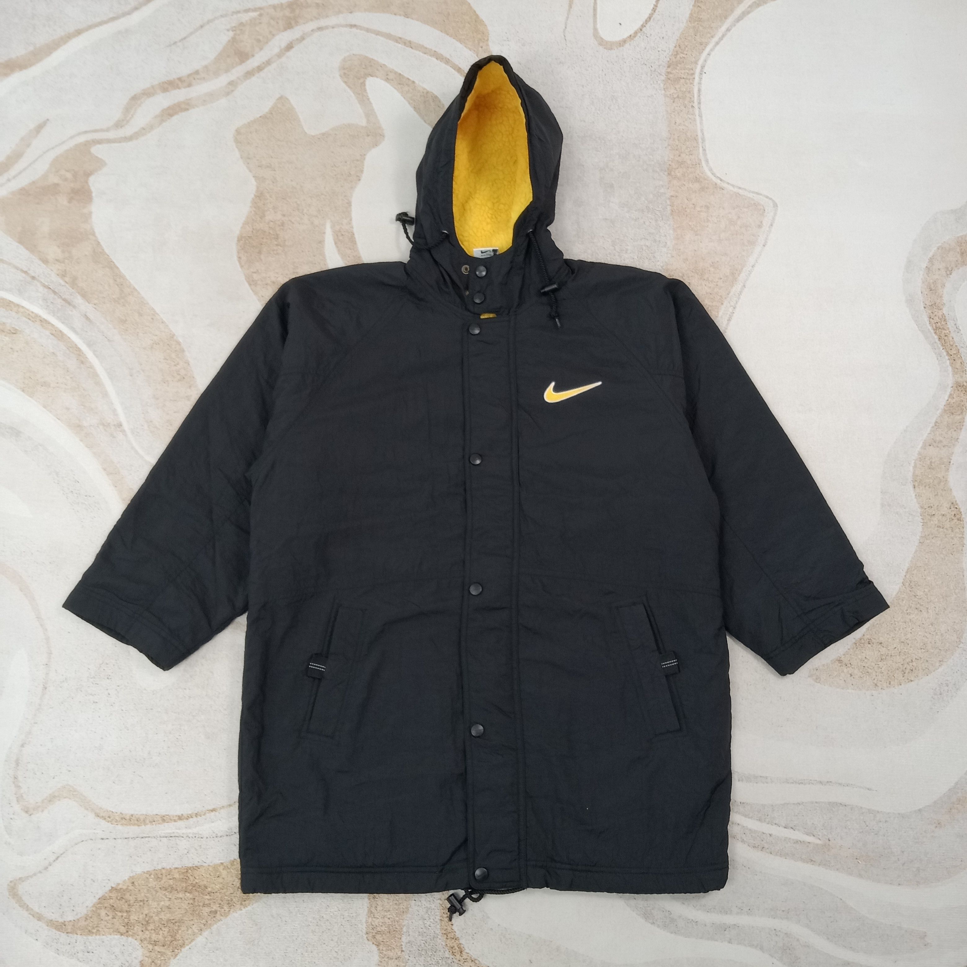 Nike Nike Swoosh Winter Long Jacket C266N18 Size US L / EU 52-54 / 3 - 3 Thumbnail