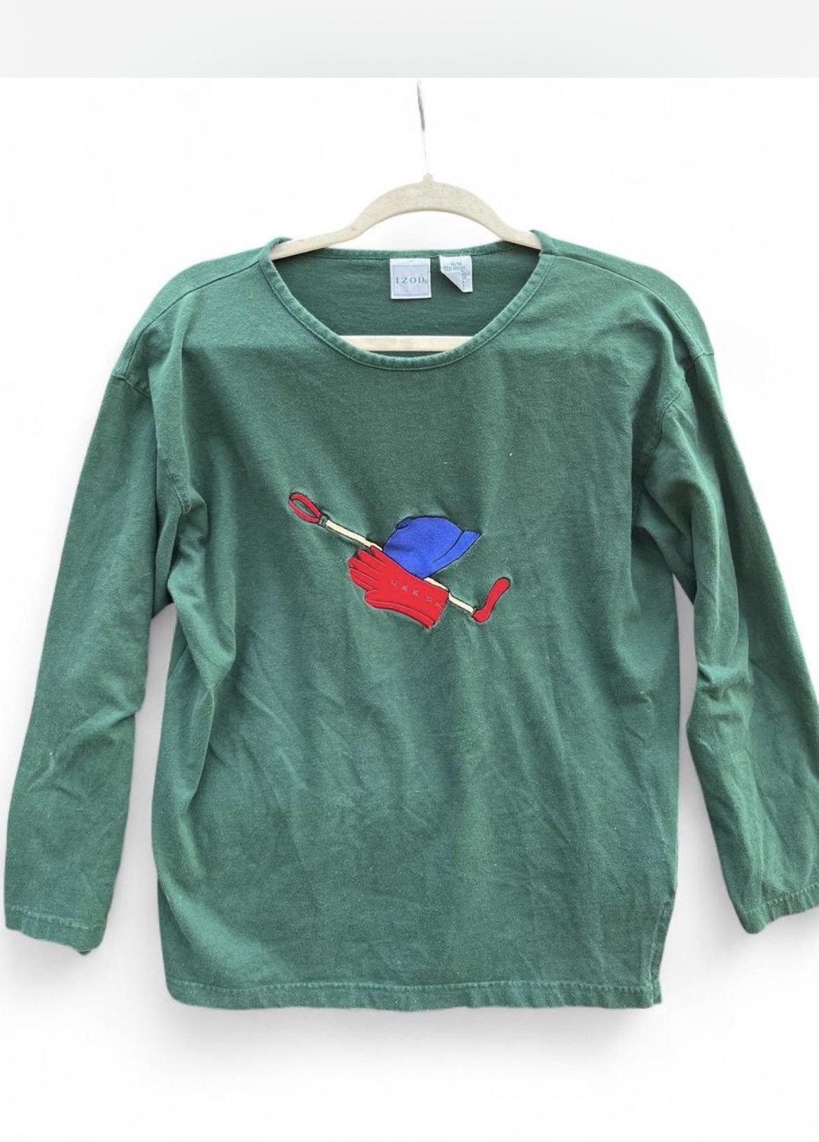 Other Vintage IZOD Golf Graphic Long Sleeve Shirt | Men's Medium Size US M / EU 48-50 / 2 - 1 Thumbnail