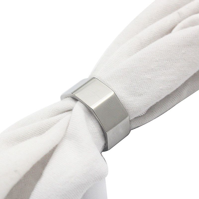 Jewelry × Vintage SIZE 10 Stainless Steel Wide Irregular Ring Size ONE SIZE - 10 Thumbnail