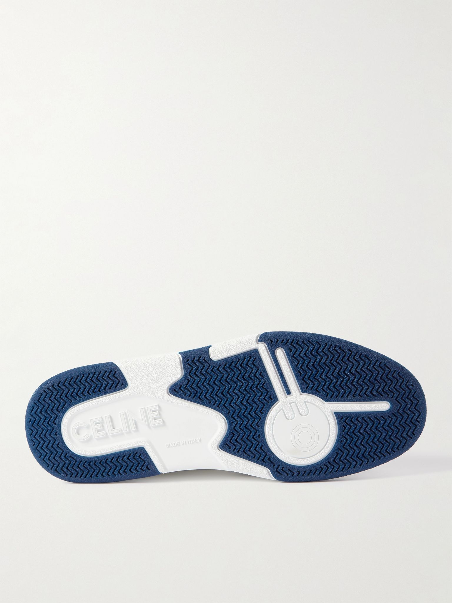 Celine o1bcso1str0925 354863840C CT-07 Low-Top Sneakers White/Navy Size US 11 / EU 44 - 3 Thumbnail