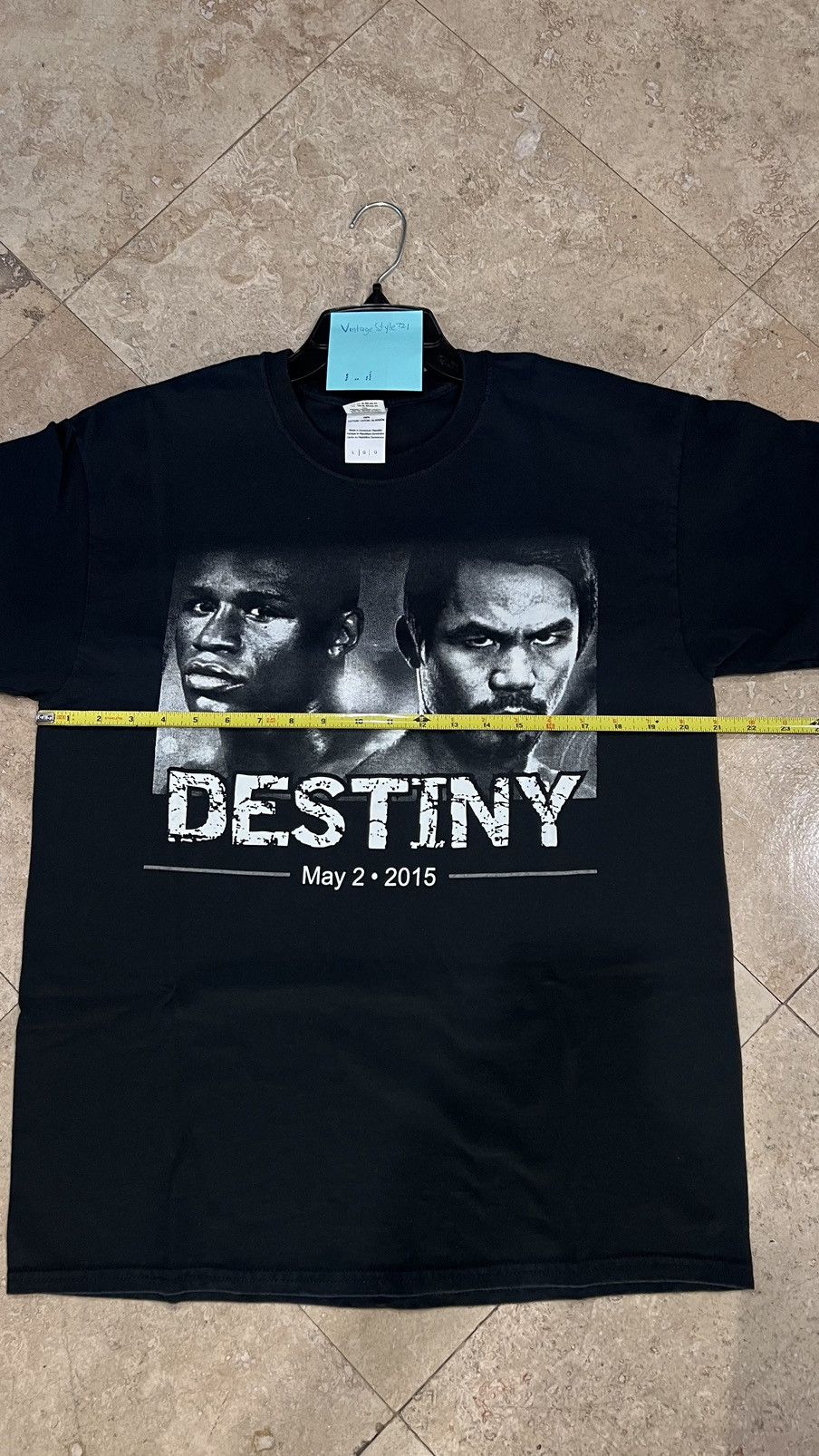 Other Destiny Fight: Mayweather vs Pacquiao May 2, 2015 Tee Size L Size US L / EU 52-54 / 3 - 6 Thumbnail