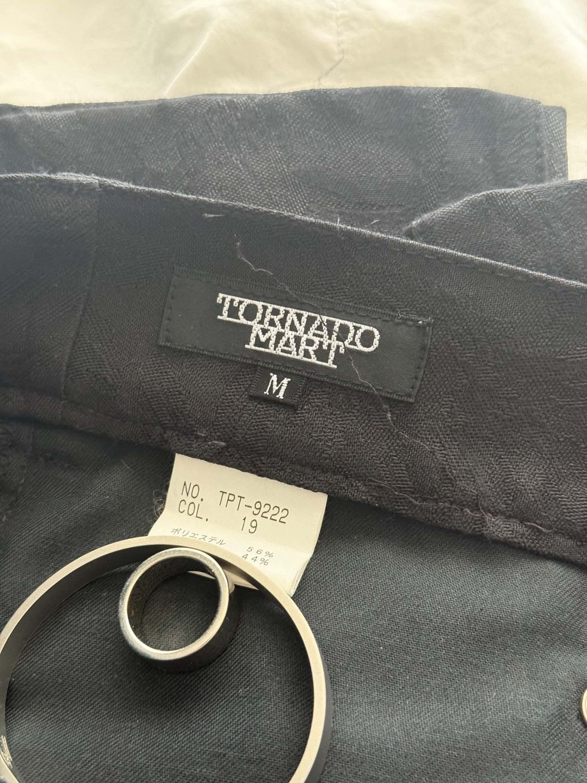 Tornado Mart Tornado Mart Floral Jacquard Flared Pants Size US 31 - 6 Thumbnail