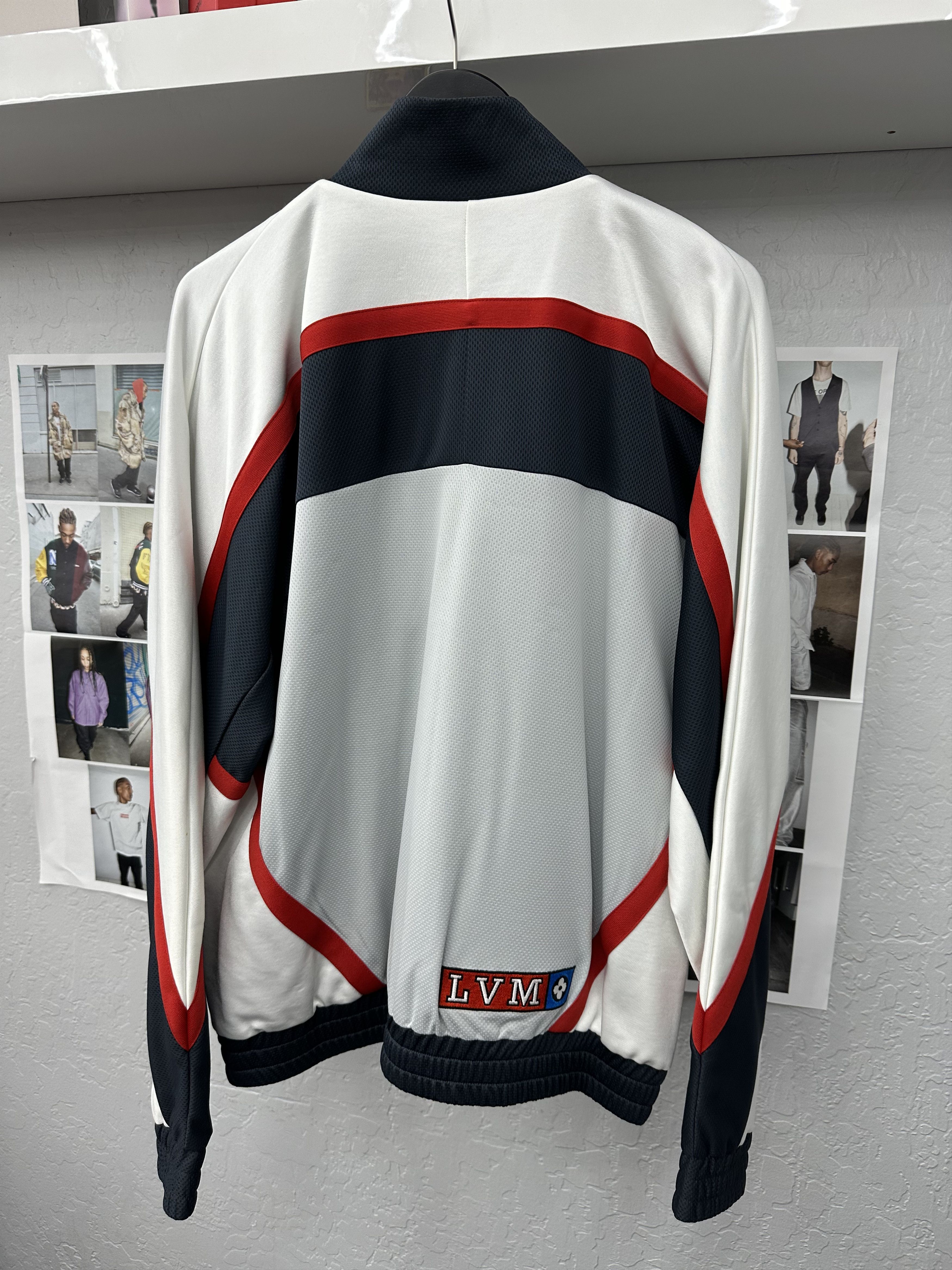 Louis Vuitton LV Embellished Graphic Hockey Tracktop Jacket Size US L / EU 52-54 / 3 - 2 Thumbnail