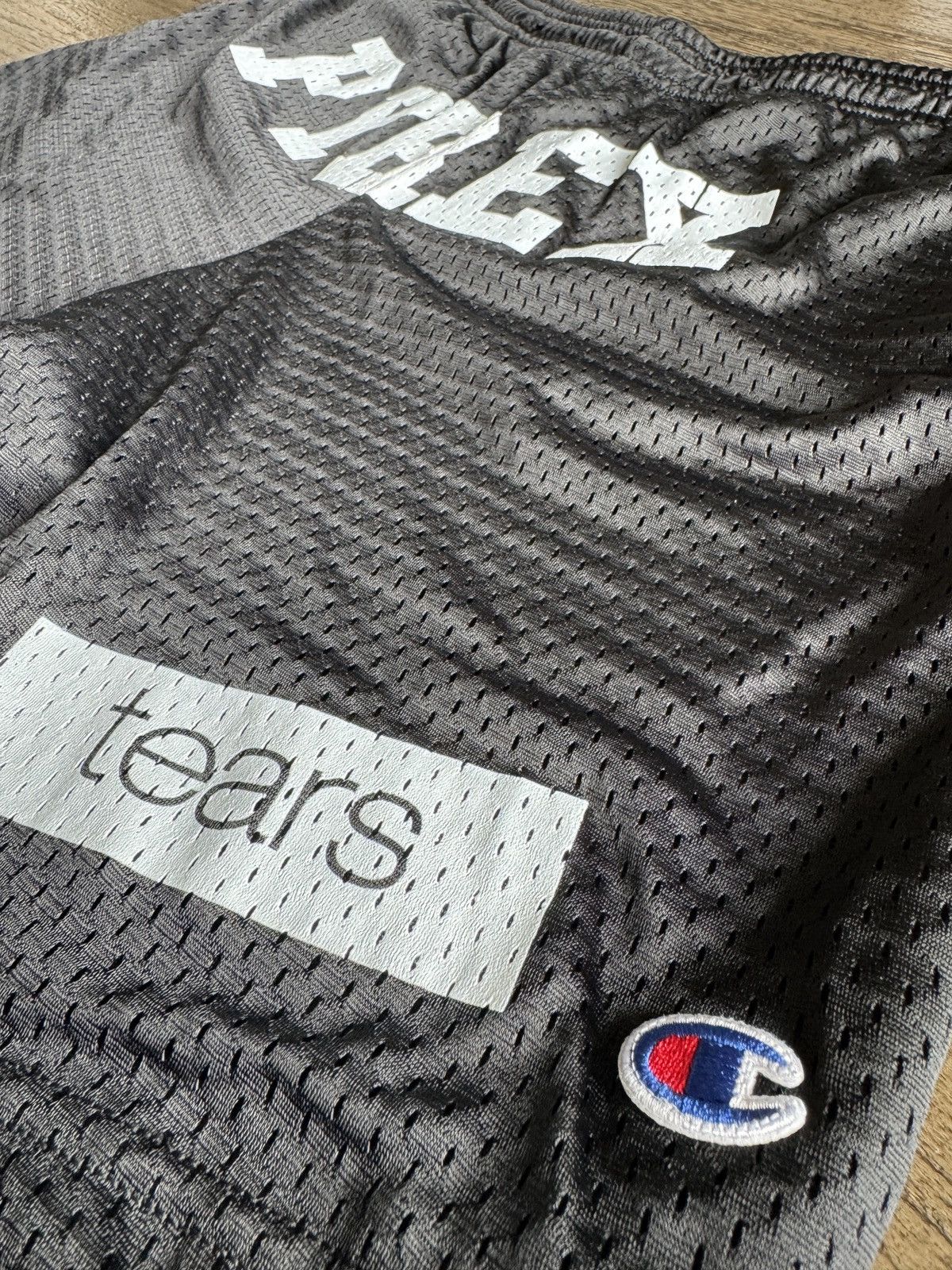 DENIM TEARS × Virgil Abloh 🔥 PYREX TEARS SHORTS 🔥 Size US 32 / EU 48 - 3 Thumbnail