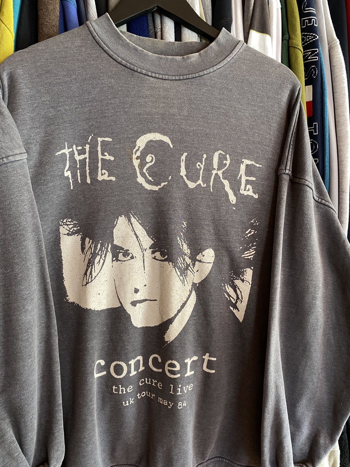 Band Tees VINTAGE THE CURE CONCERT 84 OVERSIZED SWEATSHIRT Size US XL / EU 56 / 4 - 2 Thumbnail