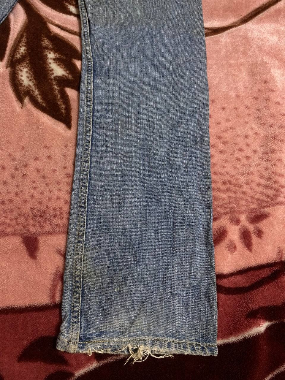 Levi's × Vintage 90s Vintage Levi’s 514 Orange Tag Distressed Faded Jeans Size US 32 / EU 48 - 5 Thumbnail