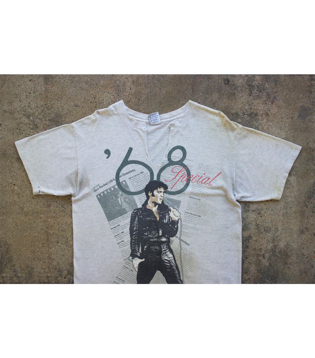 Vintage 1998 Vintage Elvis T-Shirt Size US L / EU 52-54 / 3 - 3 Thumbnail