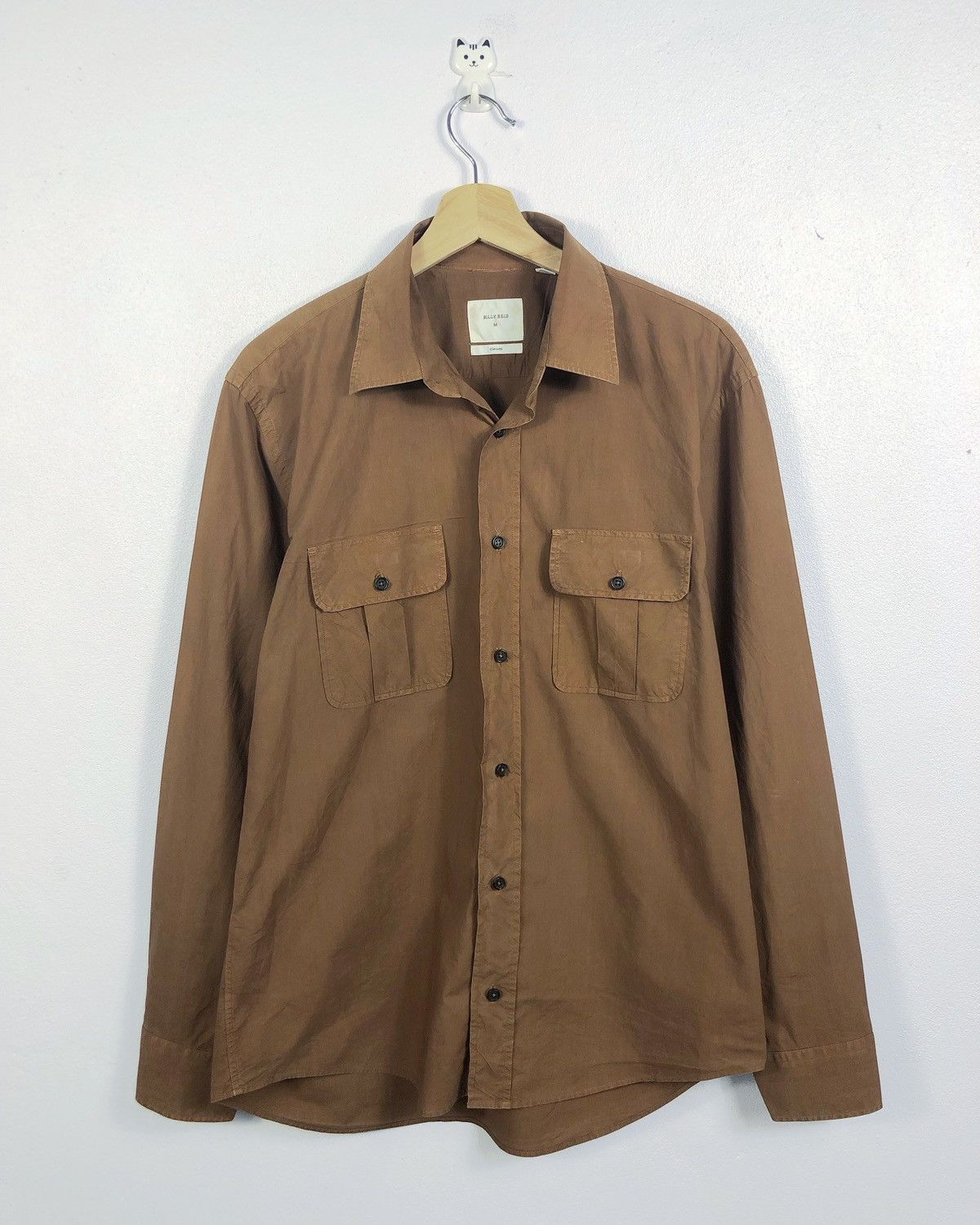 Billy Reid Rare Billy Reid Western Double Pockets Shirt Made in Italy Size US M / EU 48-50 / 2 - 1 Thumbnail