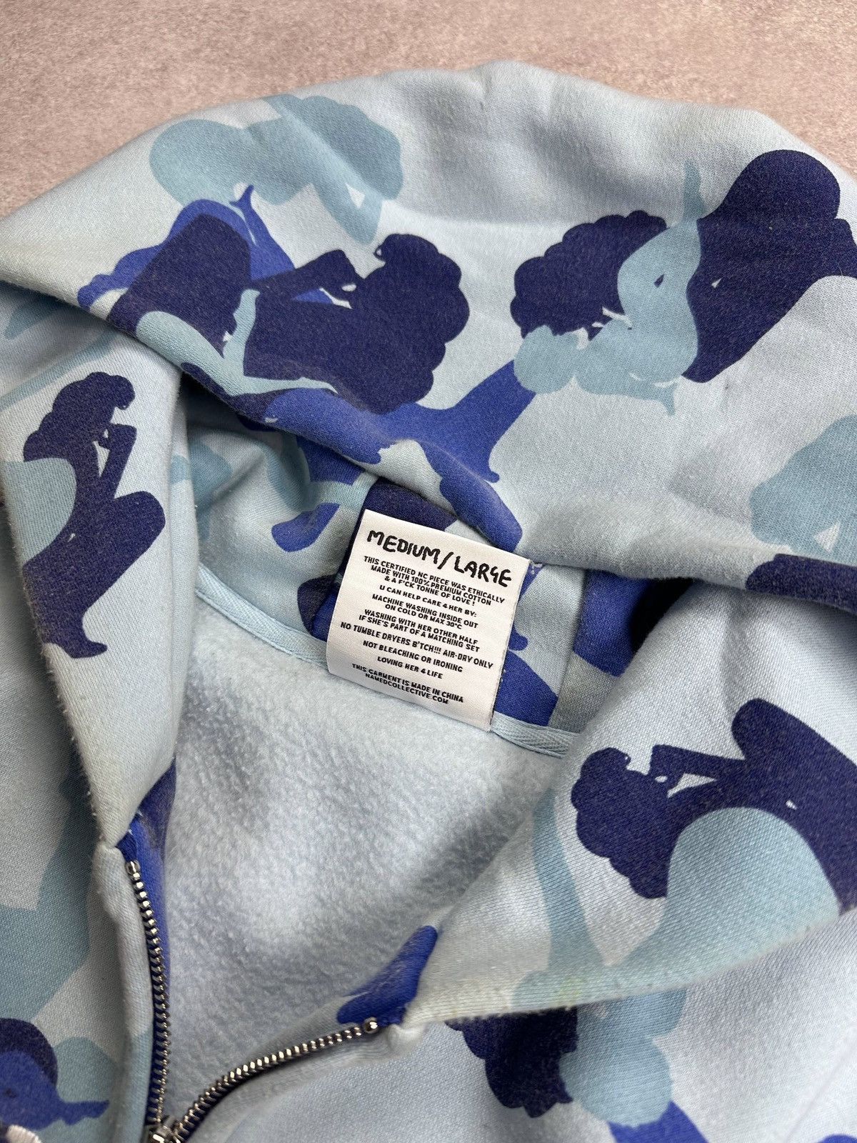 Vintage Unrealistic Ideals Pornstar Style Y2K Zip Hoodie M Size US M / EU 48-50 / 2 - 6 Thumbnail