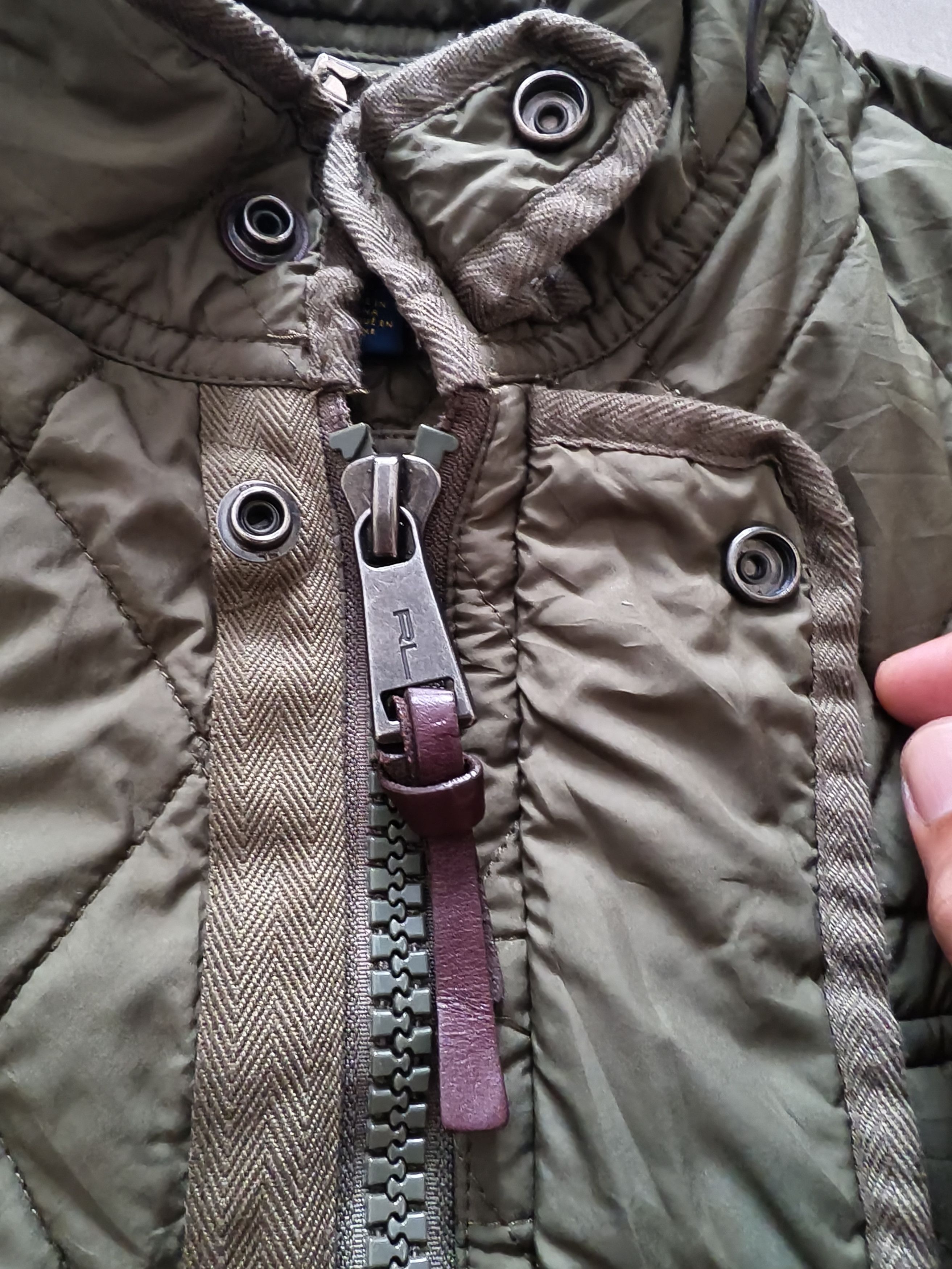 Polo Ralph Lauren × RRL Ralph Lauren × Ralph Lauren 🔥STEALS🔥Very Rare Polo Ralph Lauren Quilted Jacket Size US XS / EU 42 / 0 - 6 Thumbnail