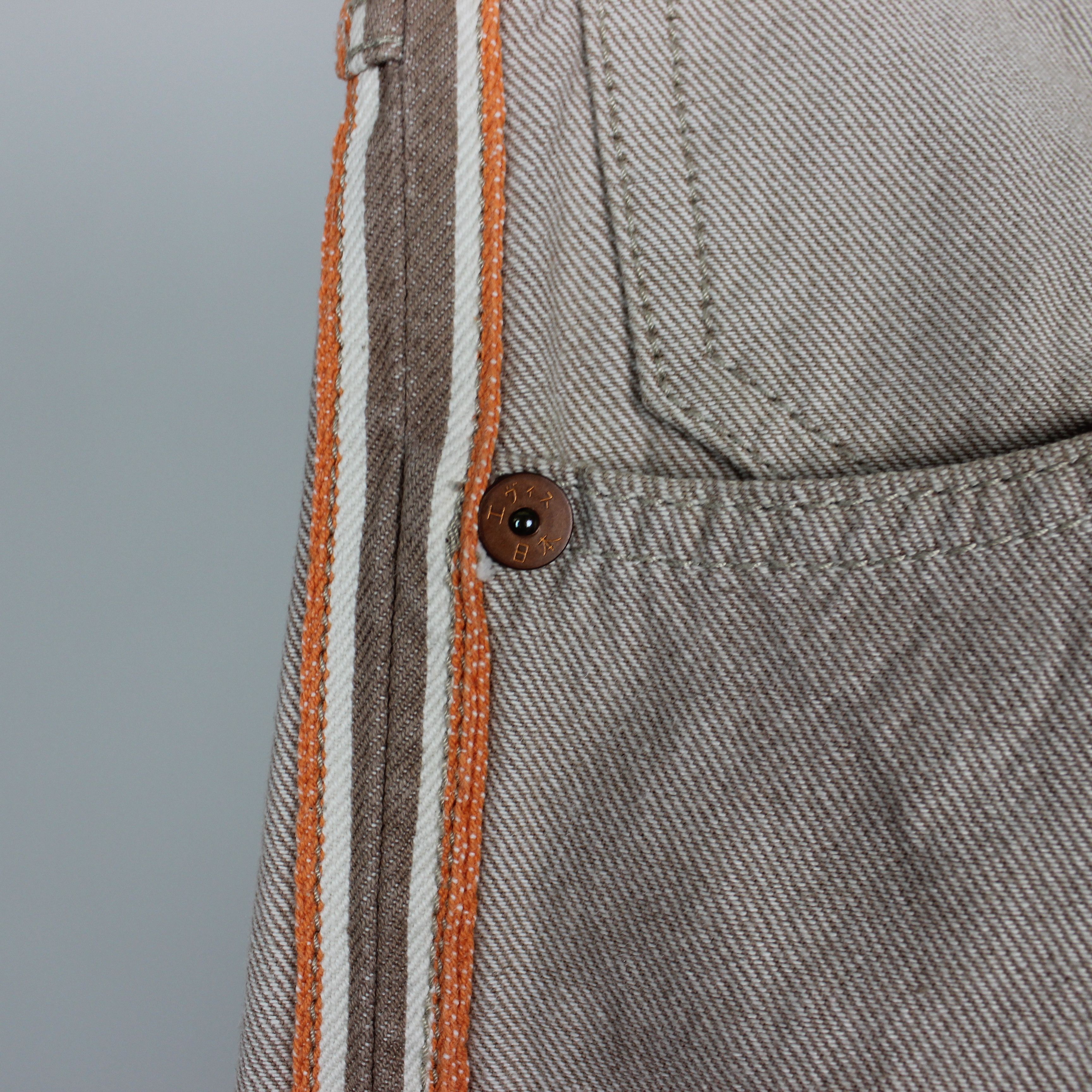 Evisu Evisu Double Sided Vintage Jeans Made In Italy Size 34 Size US 34 / EU 50 - 4 Thumbnail