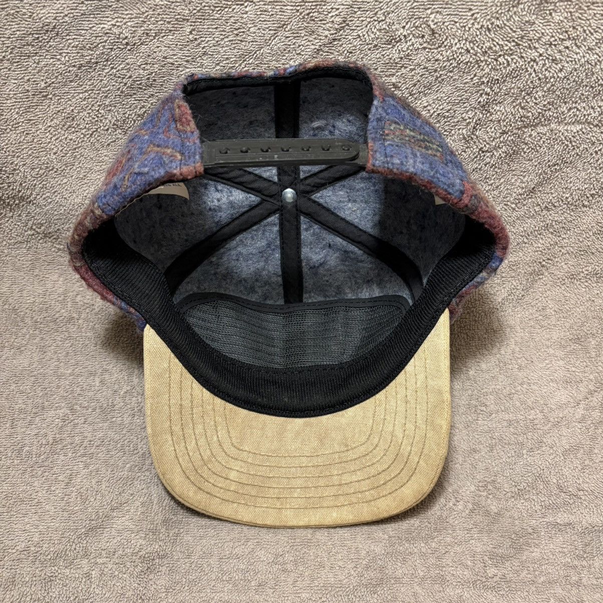 Carhartt Vintage Carhartt Aztec Wool Snapback Hat Southwestern USA Size ONE SIZE - 11 Thumbnail