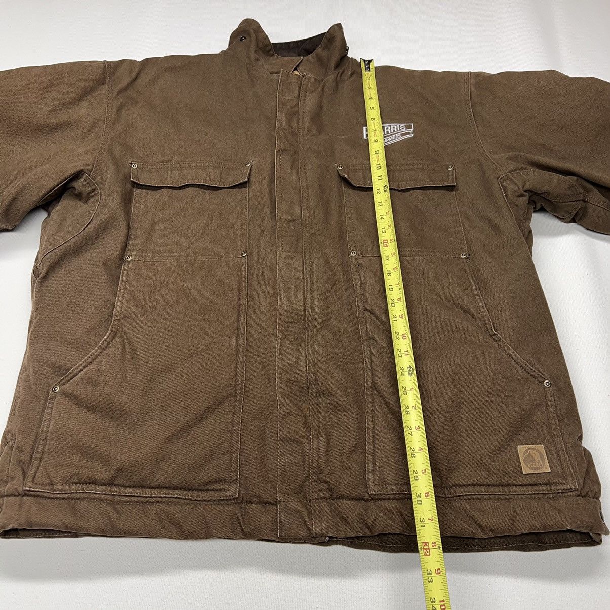Other Berne Jacket Brown Heartland Washed Chore Coat Lined Canvas Size US XXL / EU 58 / 5 - 19 Thumbnail