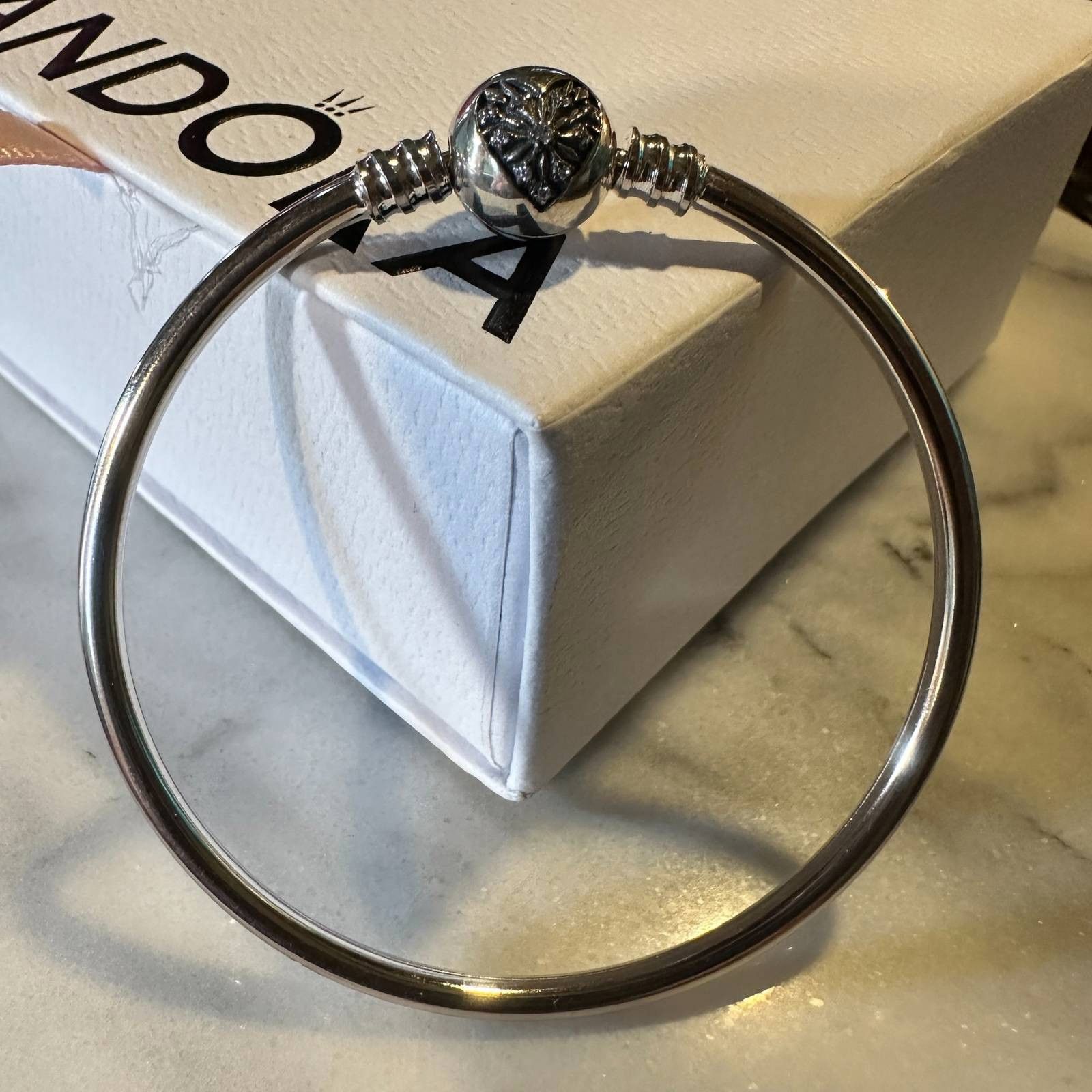 pandora Authentic Pandora Retired Winter Wonderland "YOU MELT MY HEA Size ONE SIZE - 2 Thumbnail