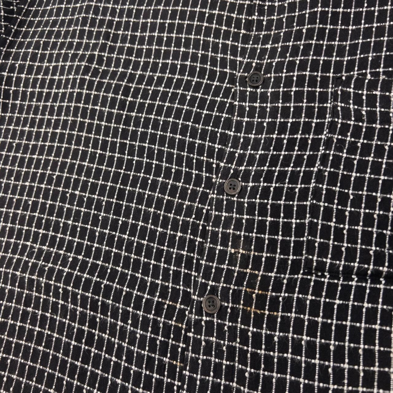 Issey Miyake Vintage Issey Miyake Checkered Long Sleeve Shirt Size L Size US L / EU 52-54 / 3 - 4 Thumbnail